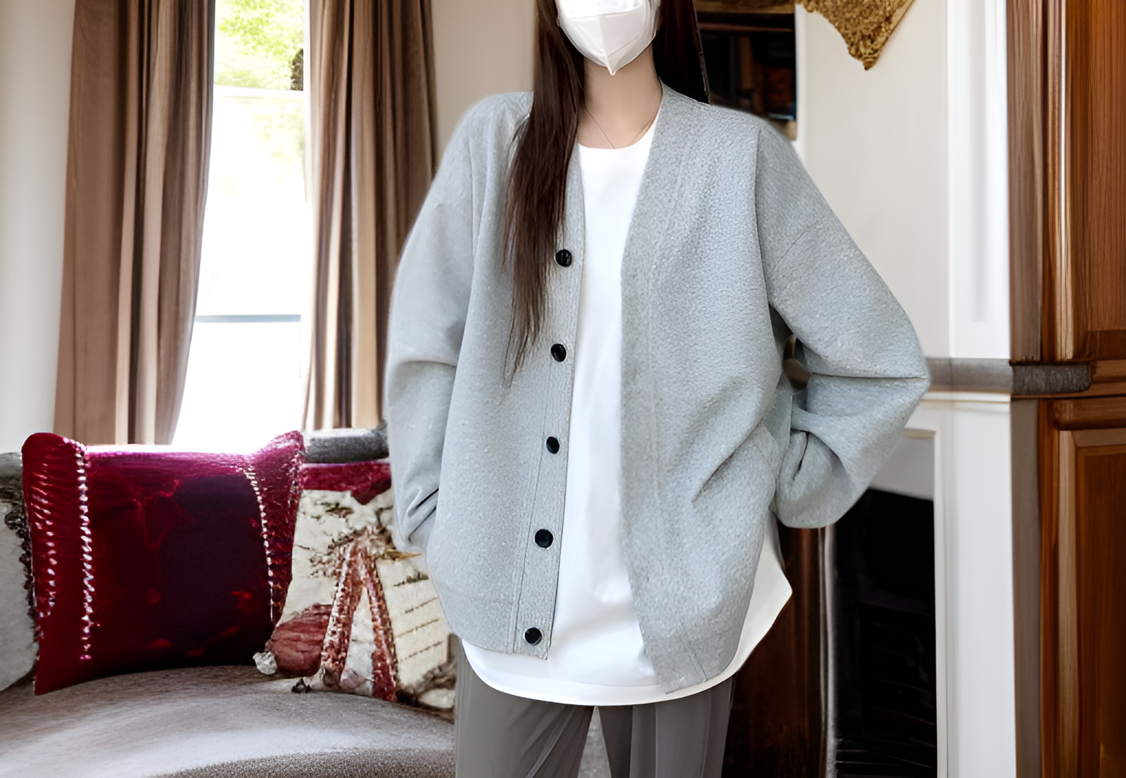 通勤にも使えるカジュアルジャケット