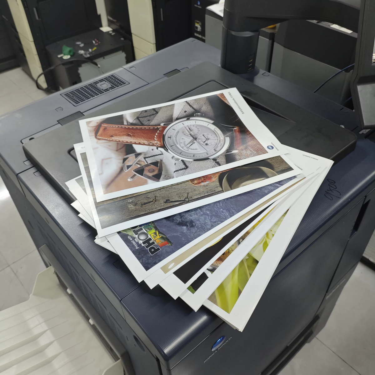 NEW KONICA MINOLTA ACCURIOPRINT C4065 MACHINE