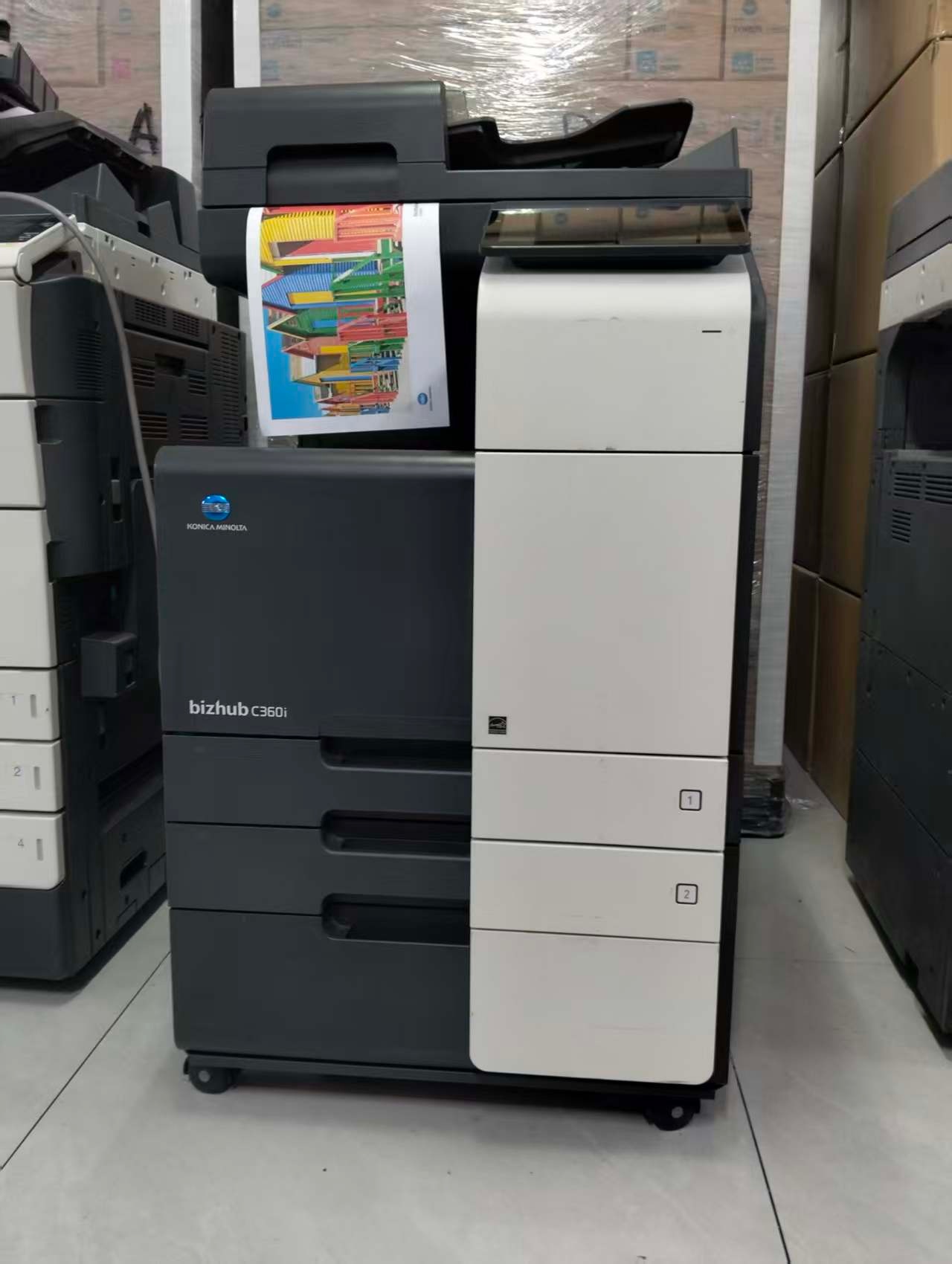 refurbished Konica Minolta Bizhub C300i/C360i photocopay machine