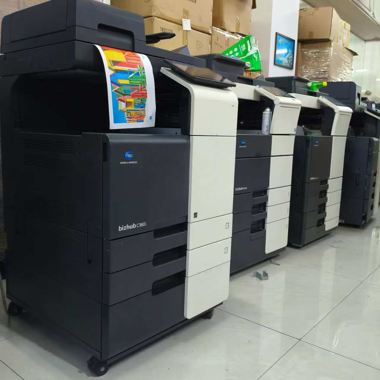 refurbished Konica Minolta Bizhub C300i/C360i photocopay machine