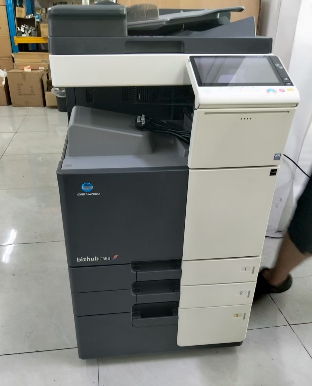 refurbished Konica Minolta Bizhub C368 photocopay machine
