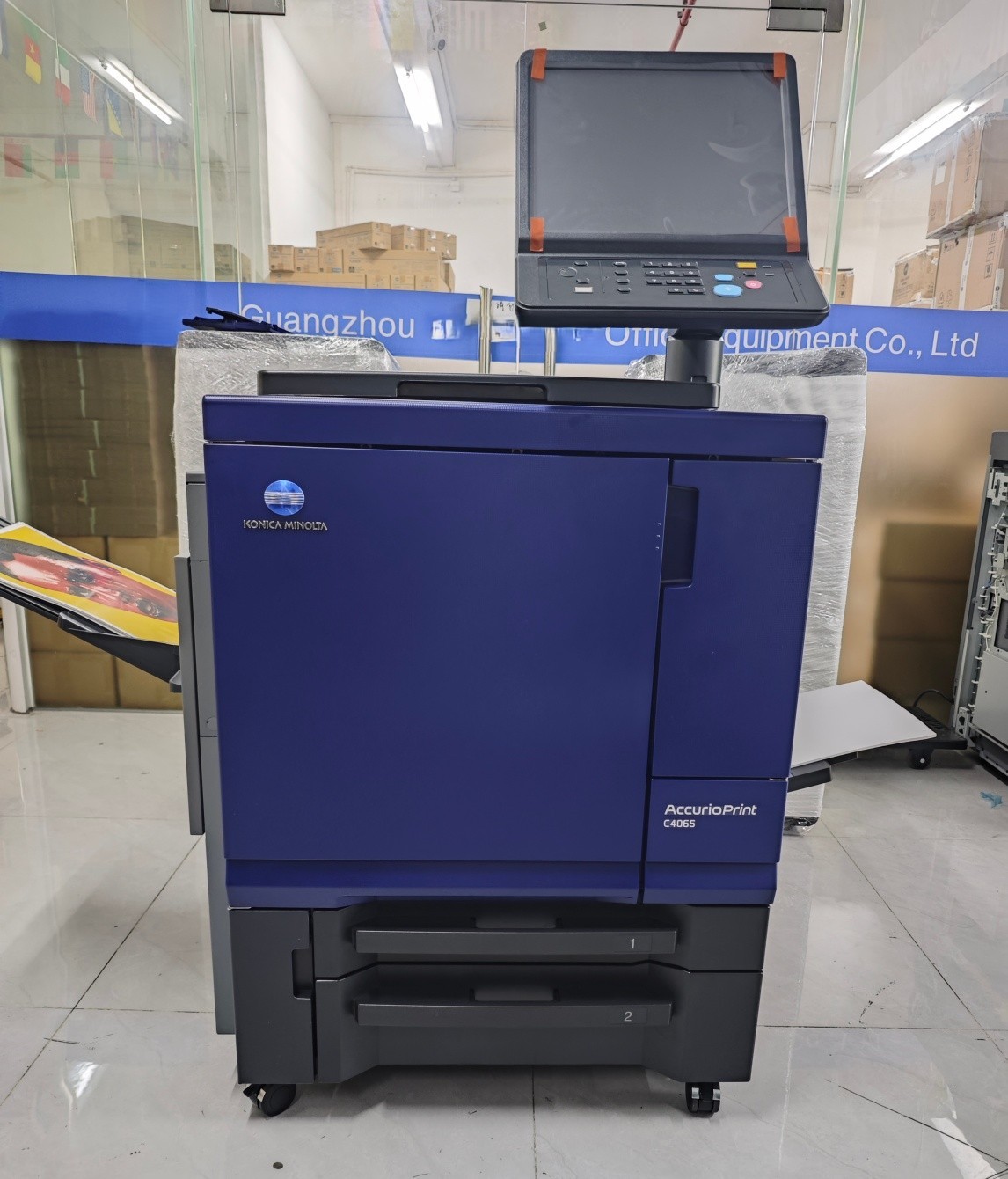 NEW KONICA MINOLTA ACCURIOPRINT C4065 MACHINE