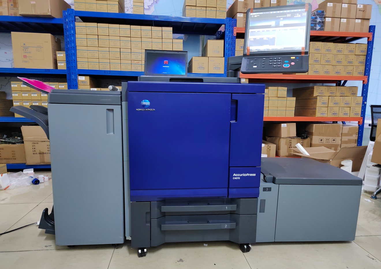 refurbished Konica Minolta AccurioPress C4070/C4080 machine