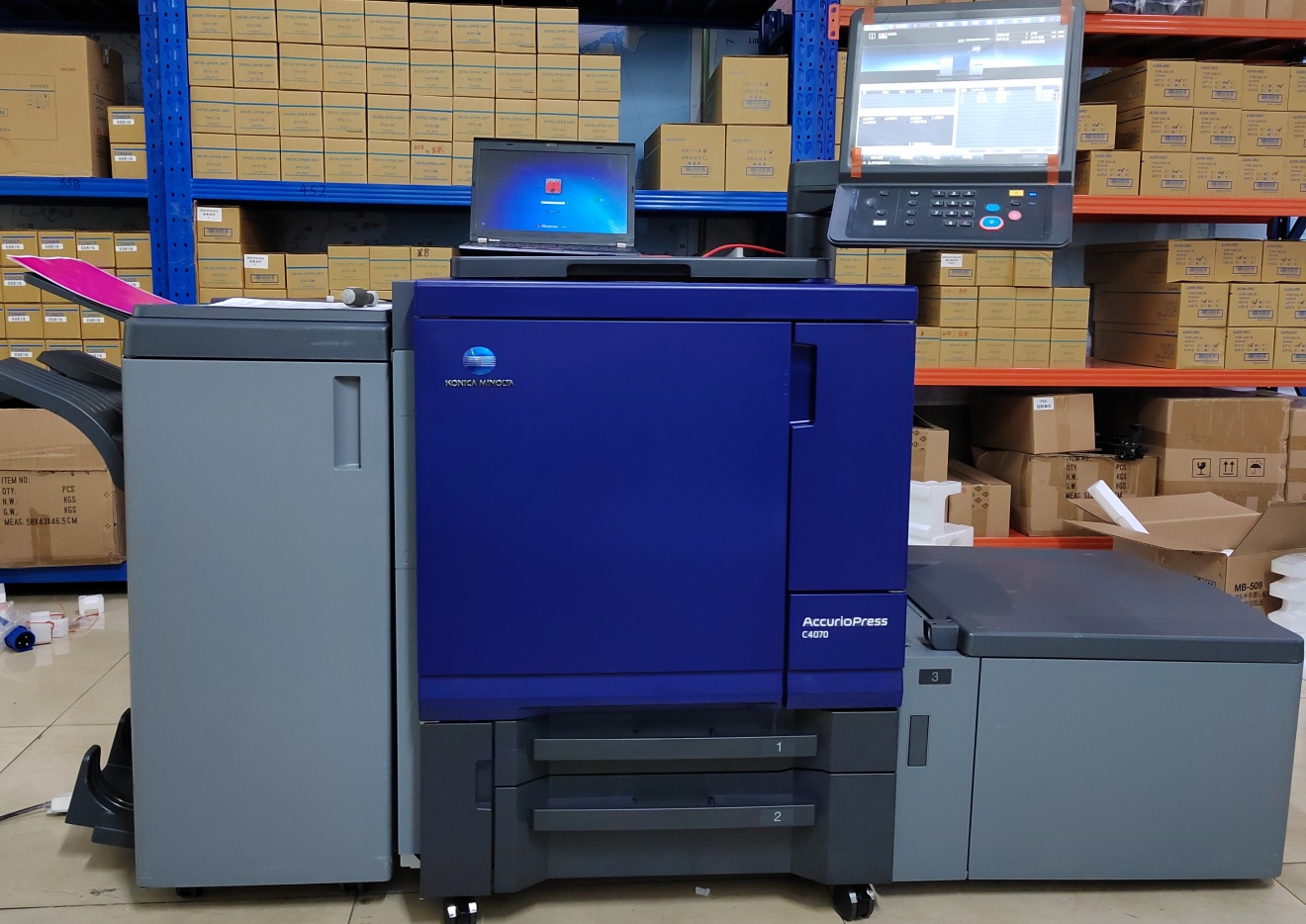 refurbished Konica Minolta AccurioPress C4070/C4080 machine