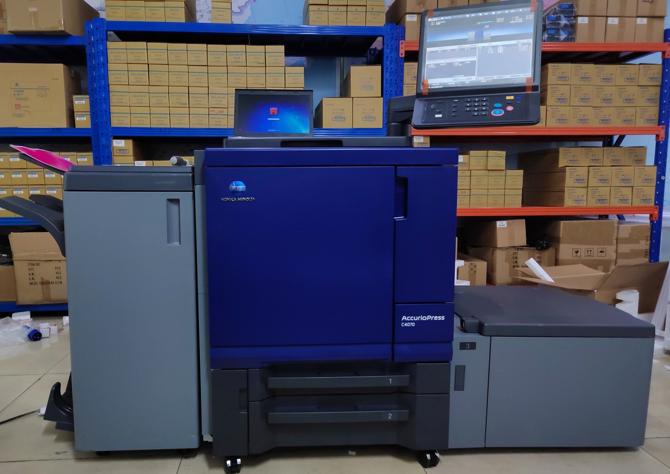 refurbished Konica Minolta AccurioPress C4070/C4080 machine