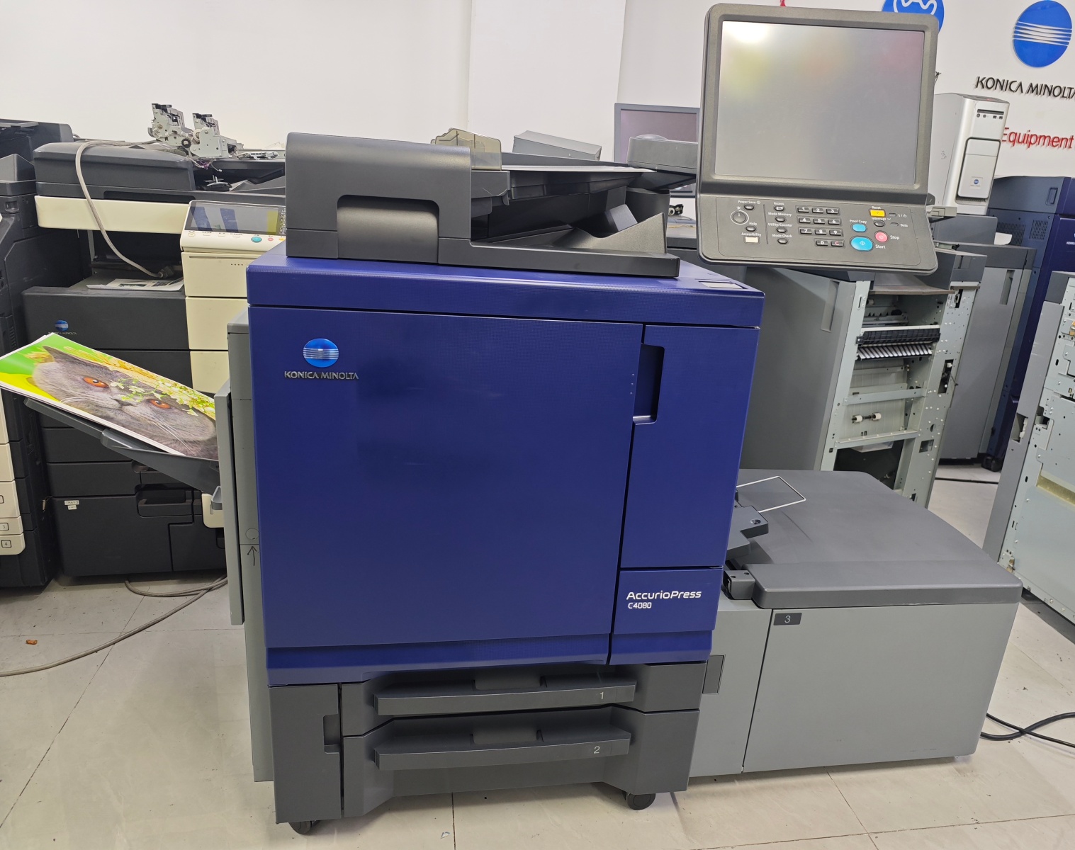 refurbished Konica Minolta AccurioPress C4070/C4080 machine