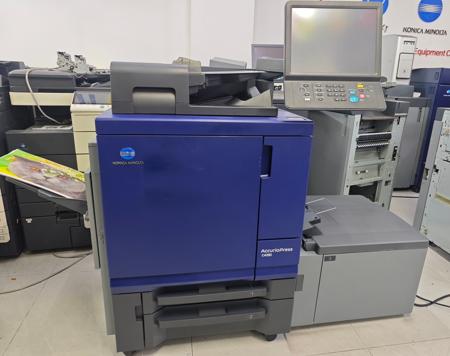 refurbished Konica Minolta AccurioPress C4070/C4080 machine