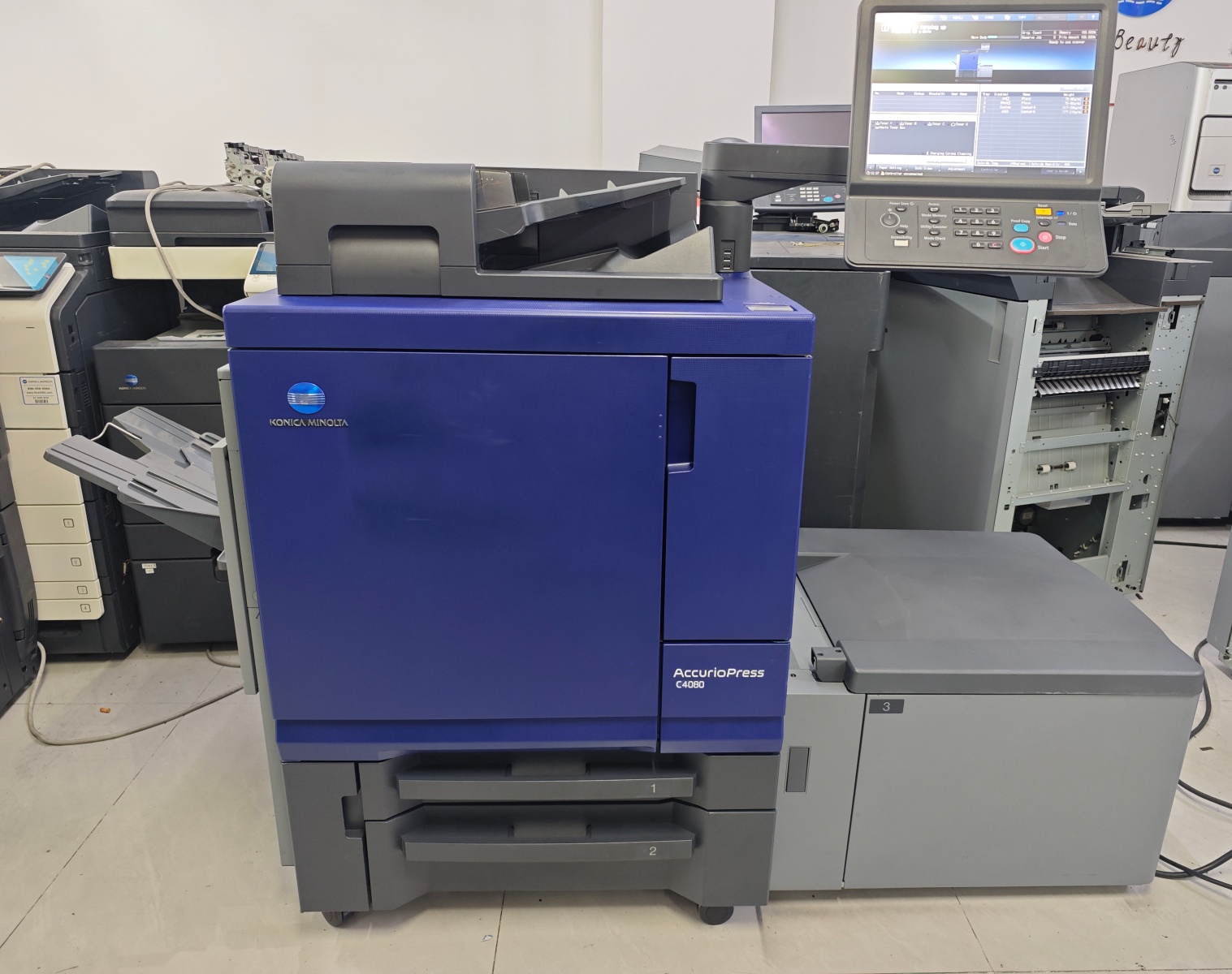 refurbished Konica Minolta AccurioPress C4070/C4080 machine