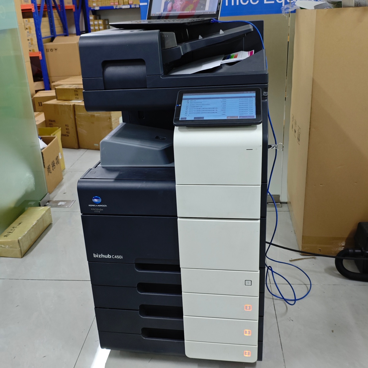 refurbished Konica Minolta Bizhub C450i photocopay machine
