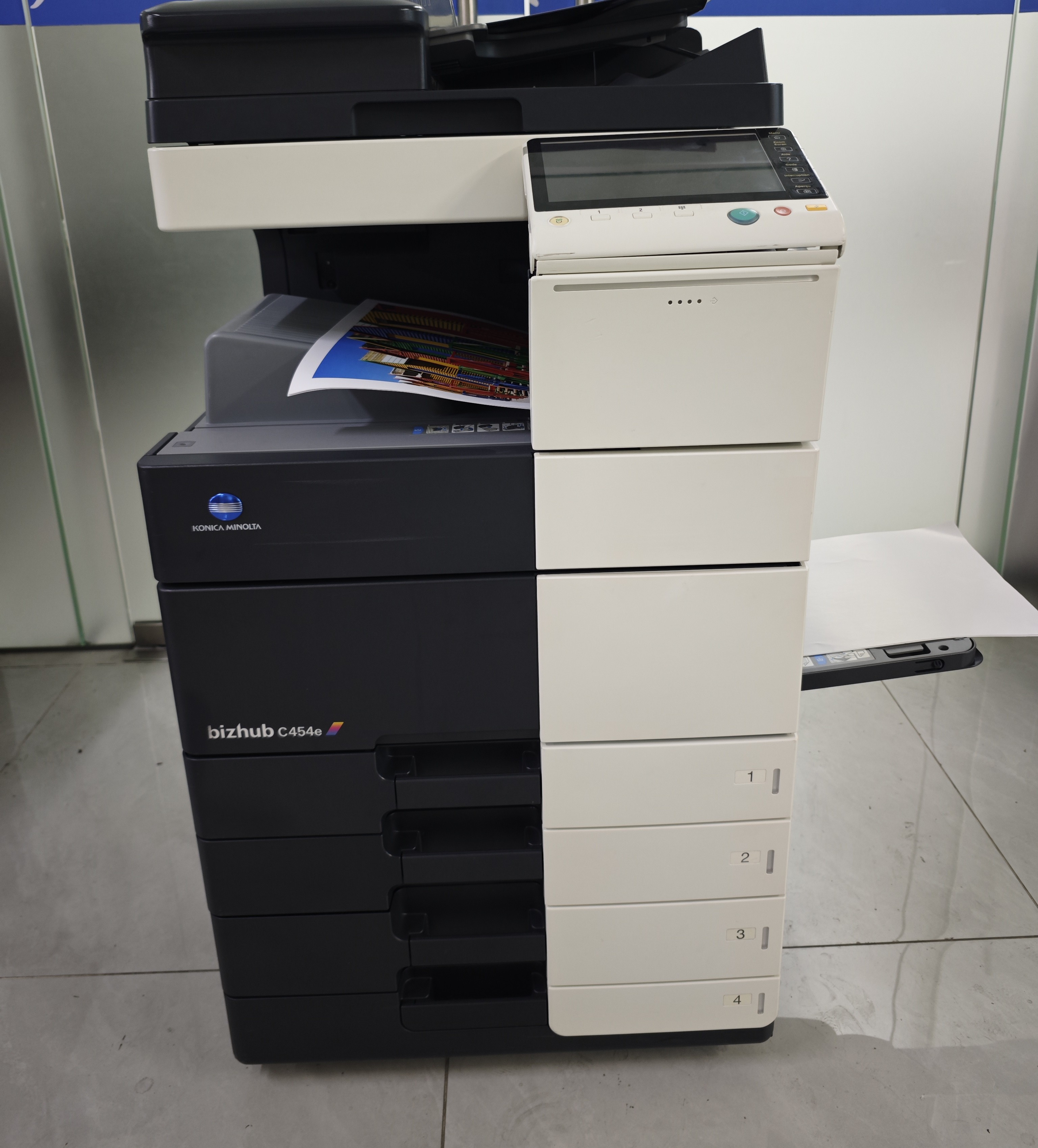 refurbished Konica Minolta Bizhub C454/C454e photocopay machine