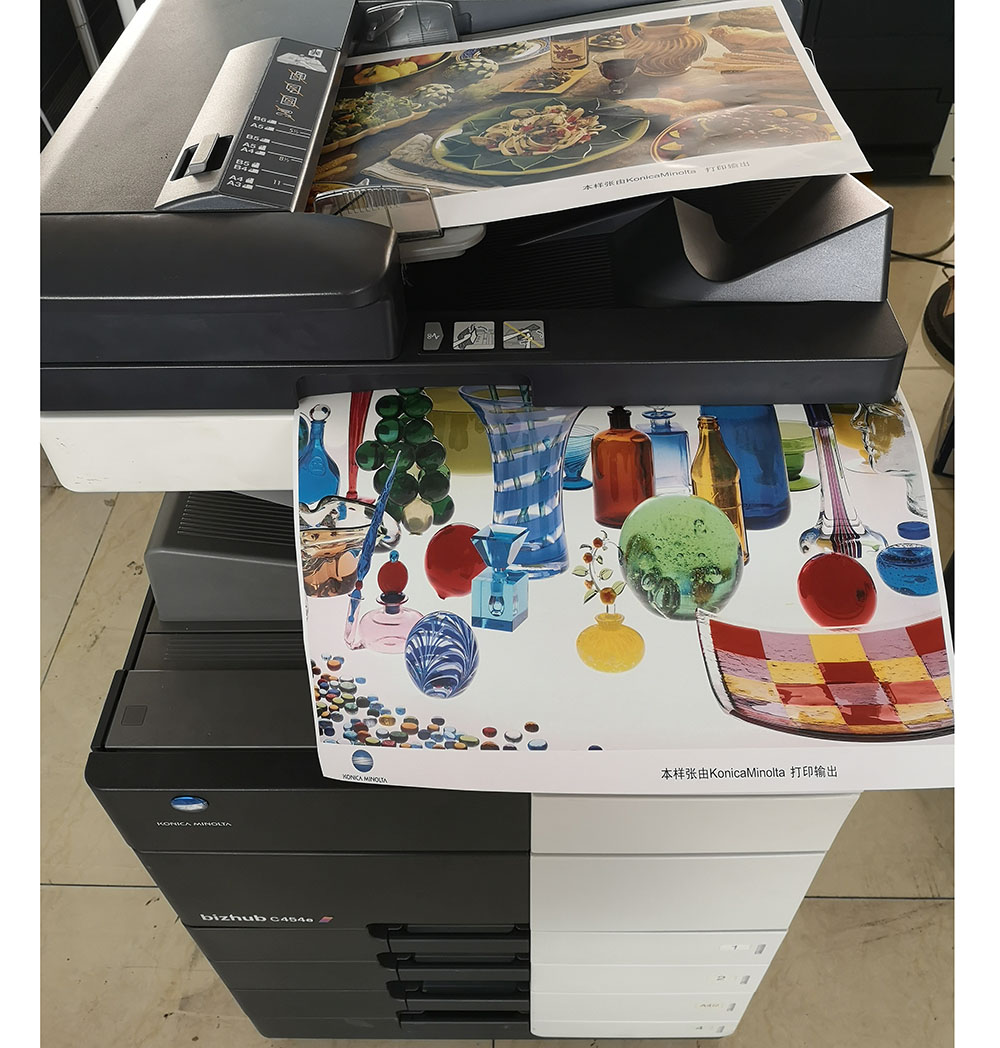 refurbished Konica Minolta Bizhub C454/C454e photocopay machine