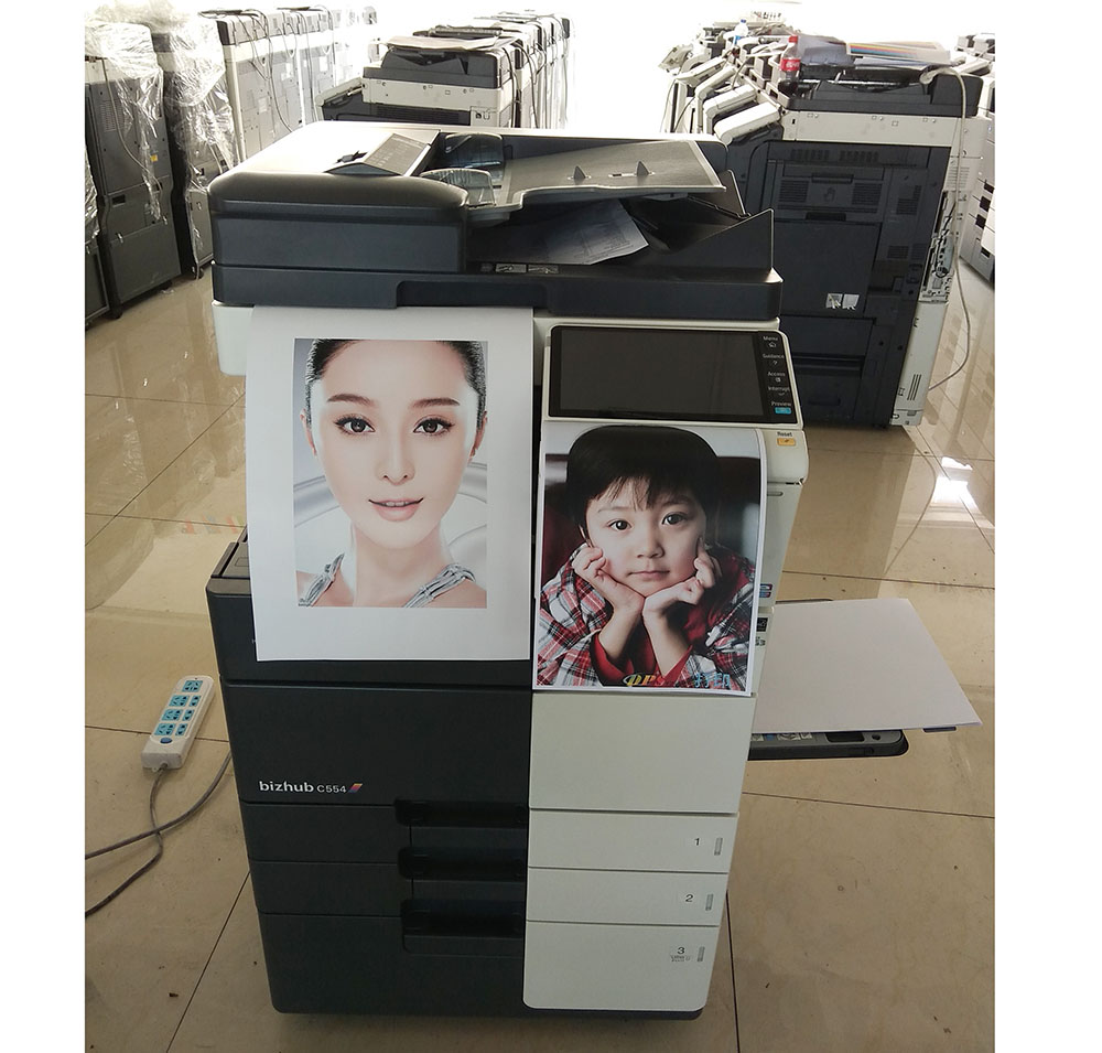 refurbished Konica Minolta Bizhub C454/C454e photocopay machine