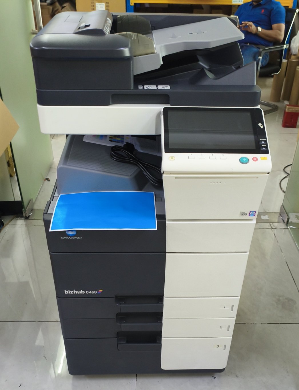 refurbished Konica Minolta Bizhub C458 photocopay machine