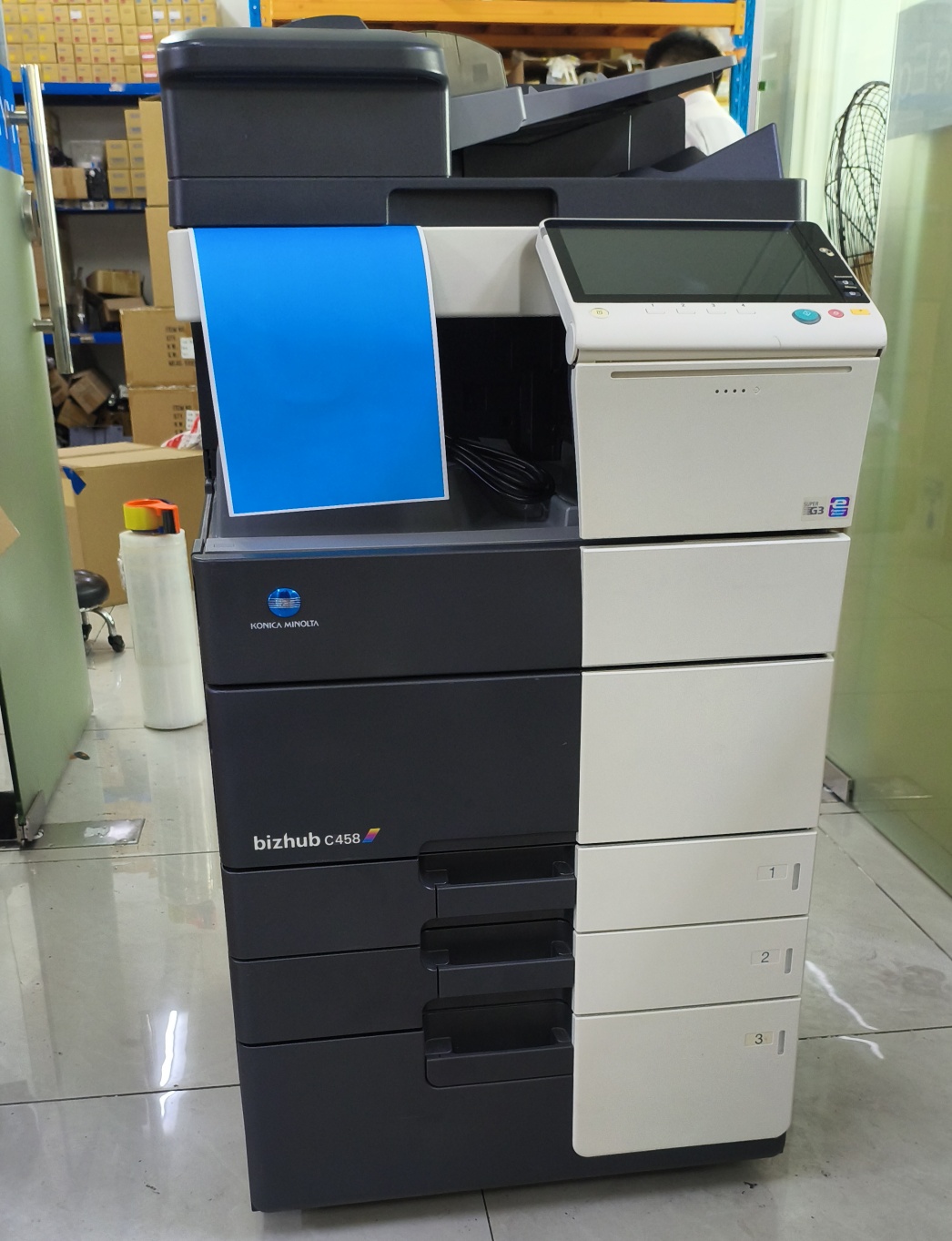 refurbished Konica Minolta Bizhub C458 photocopay machine