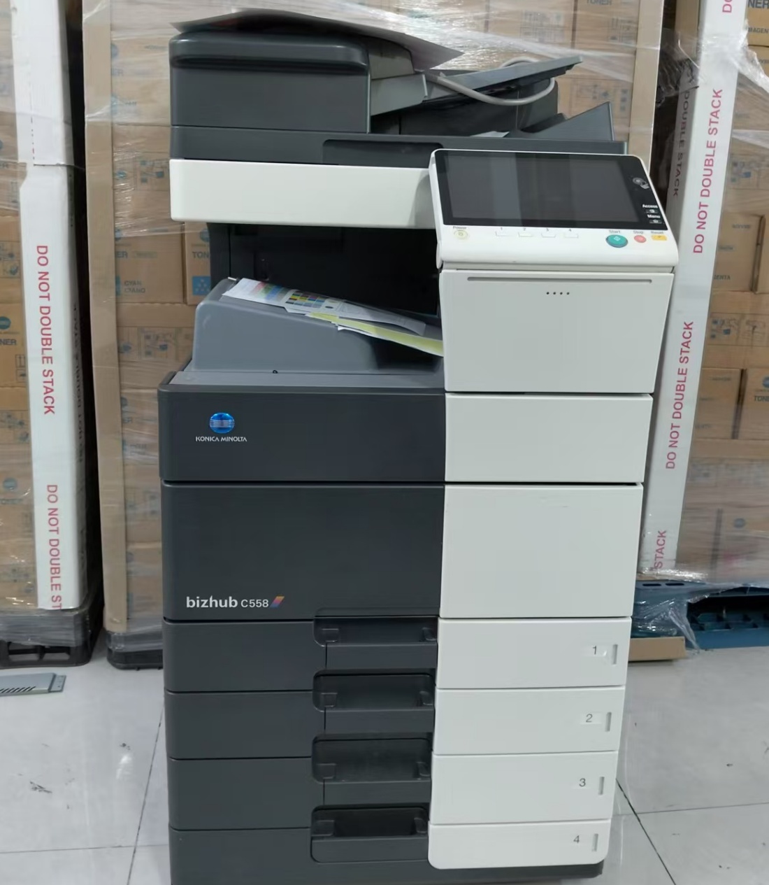 refurbished Konica Minolta Bizhub C558 photocopay machine