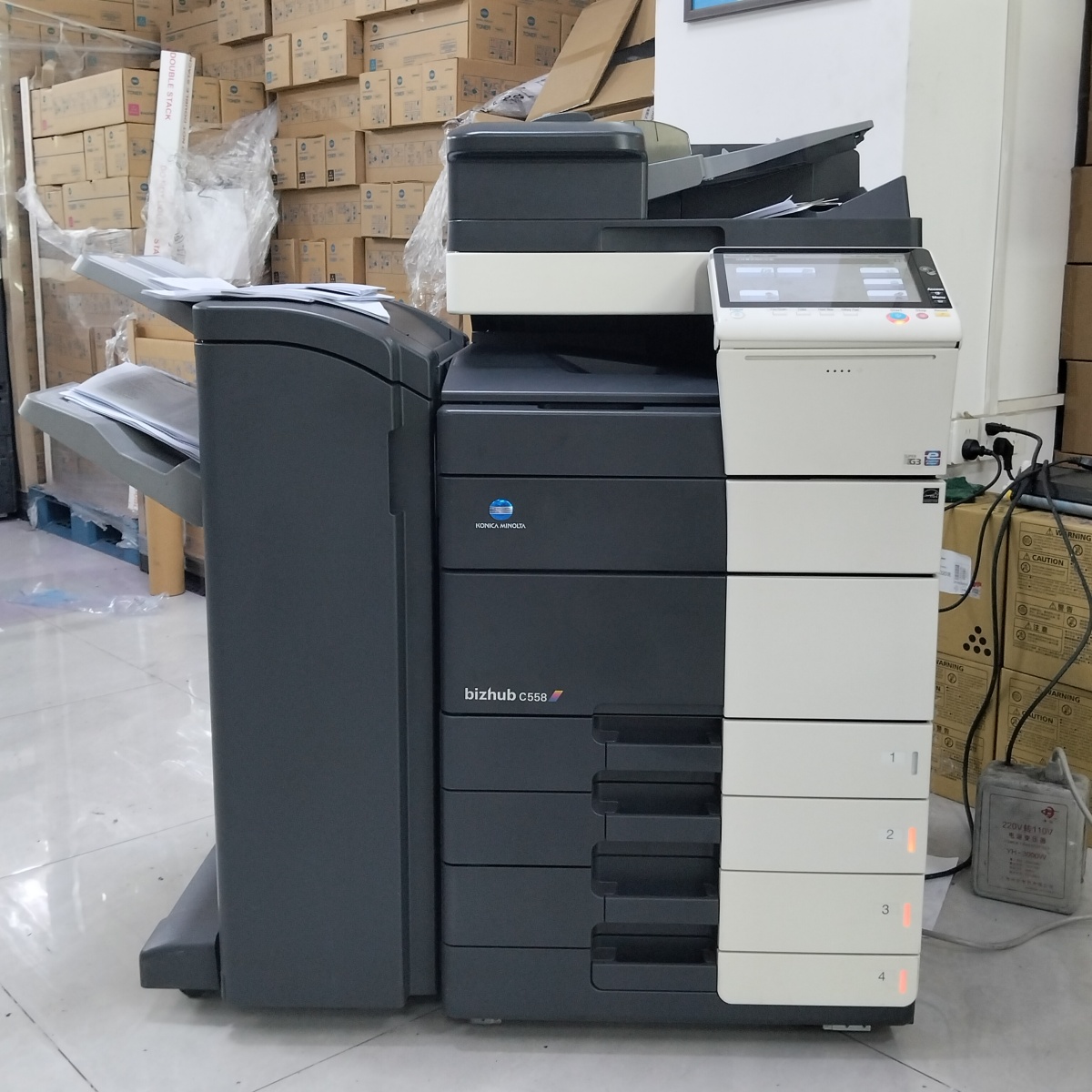 refurbished Konica Minolta Bizhub C558 photocopay machine