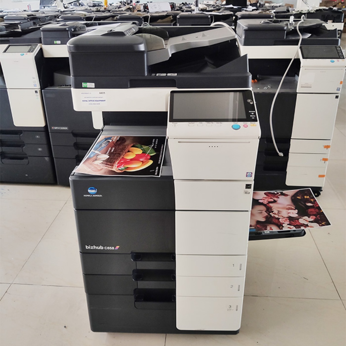 refurbished Konica Minolta Bizhub C658 photocopay machine