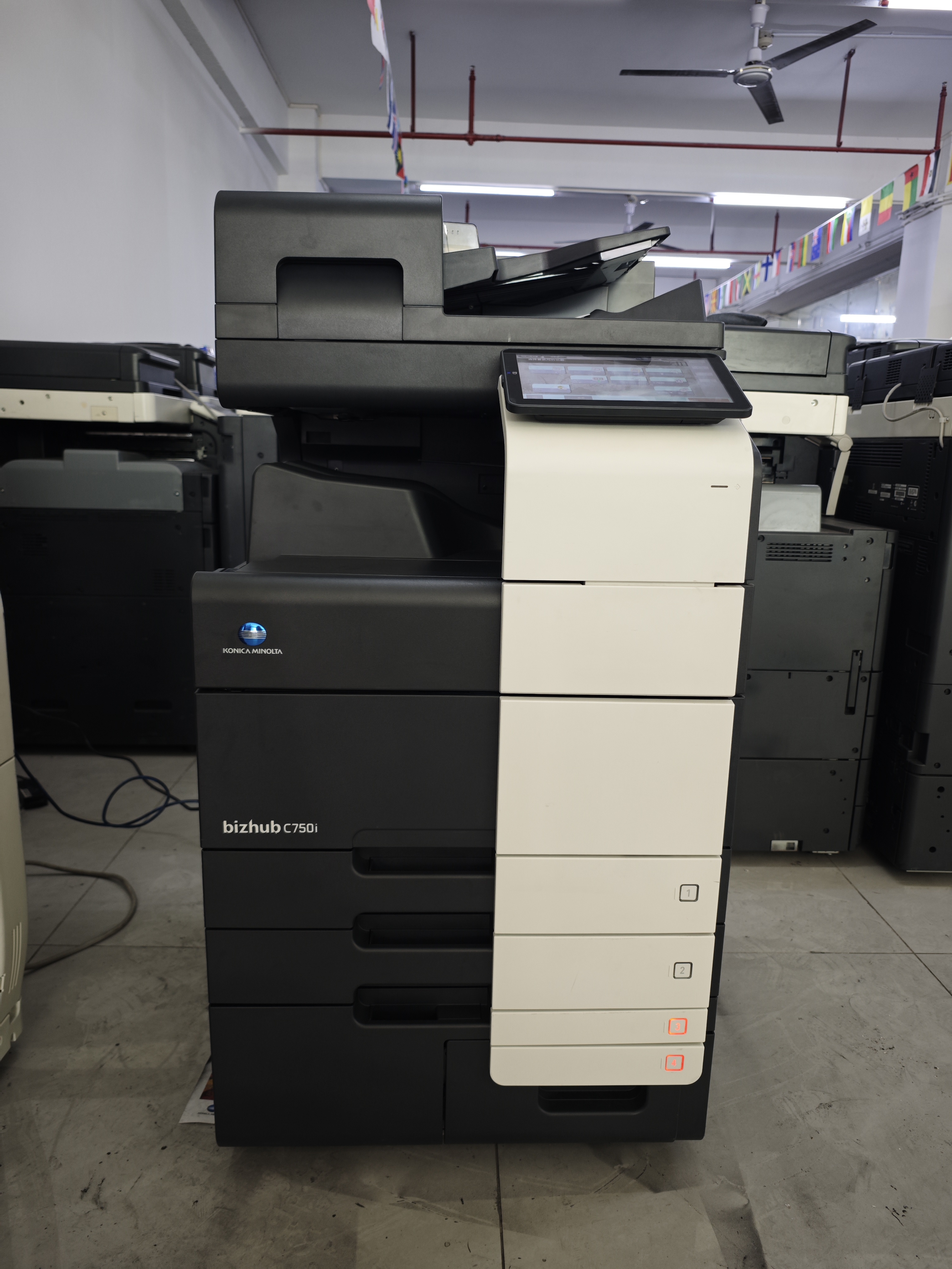 refurbished Konica Minolta Bizhub C650i/C750i photocopay machine
