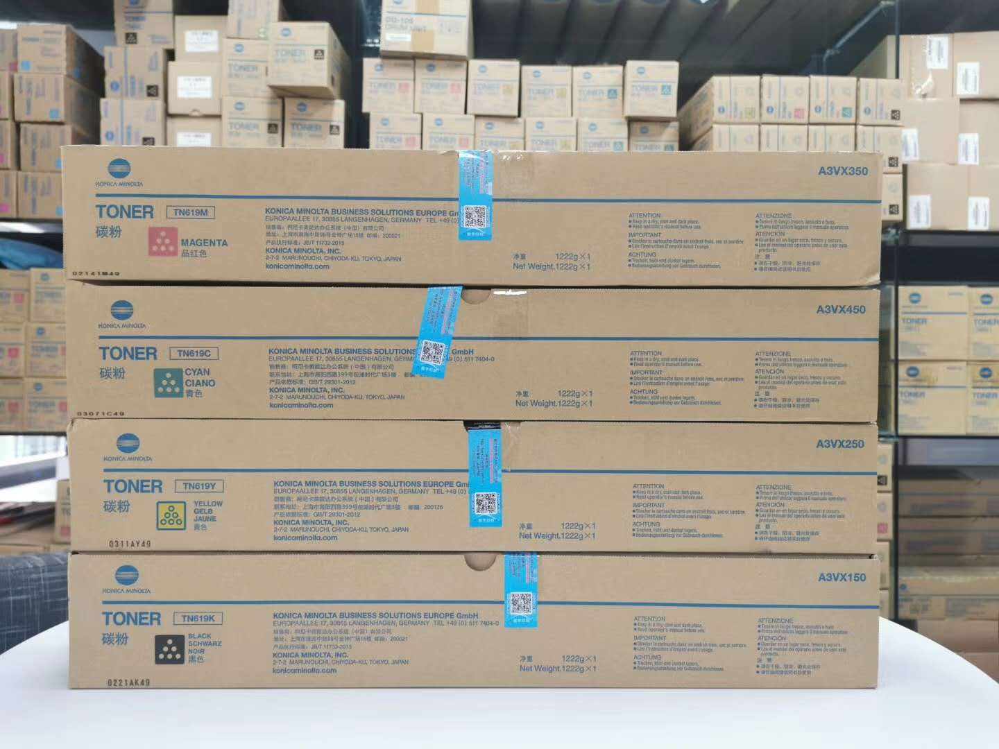 Konica Minolta original TN619/TN620 toner cartridge