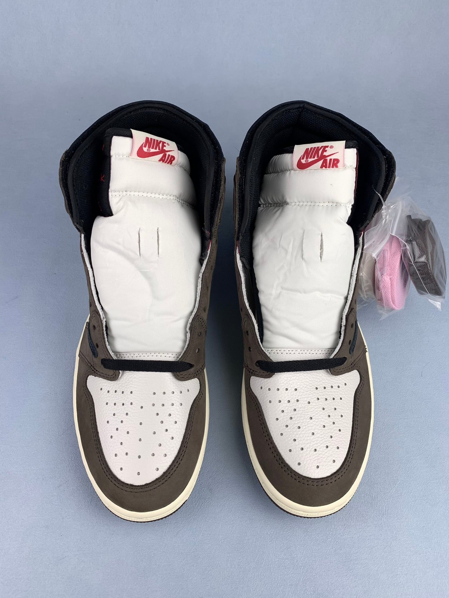 【LJR】 TRAVIS SCOTT x NIKE AIR JORDAN 1 RETRO HIGH OG TS SP "SAILIDARK MOCHA"LJR(CD4487-100)
