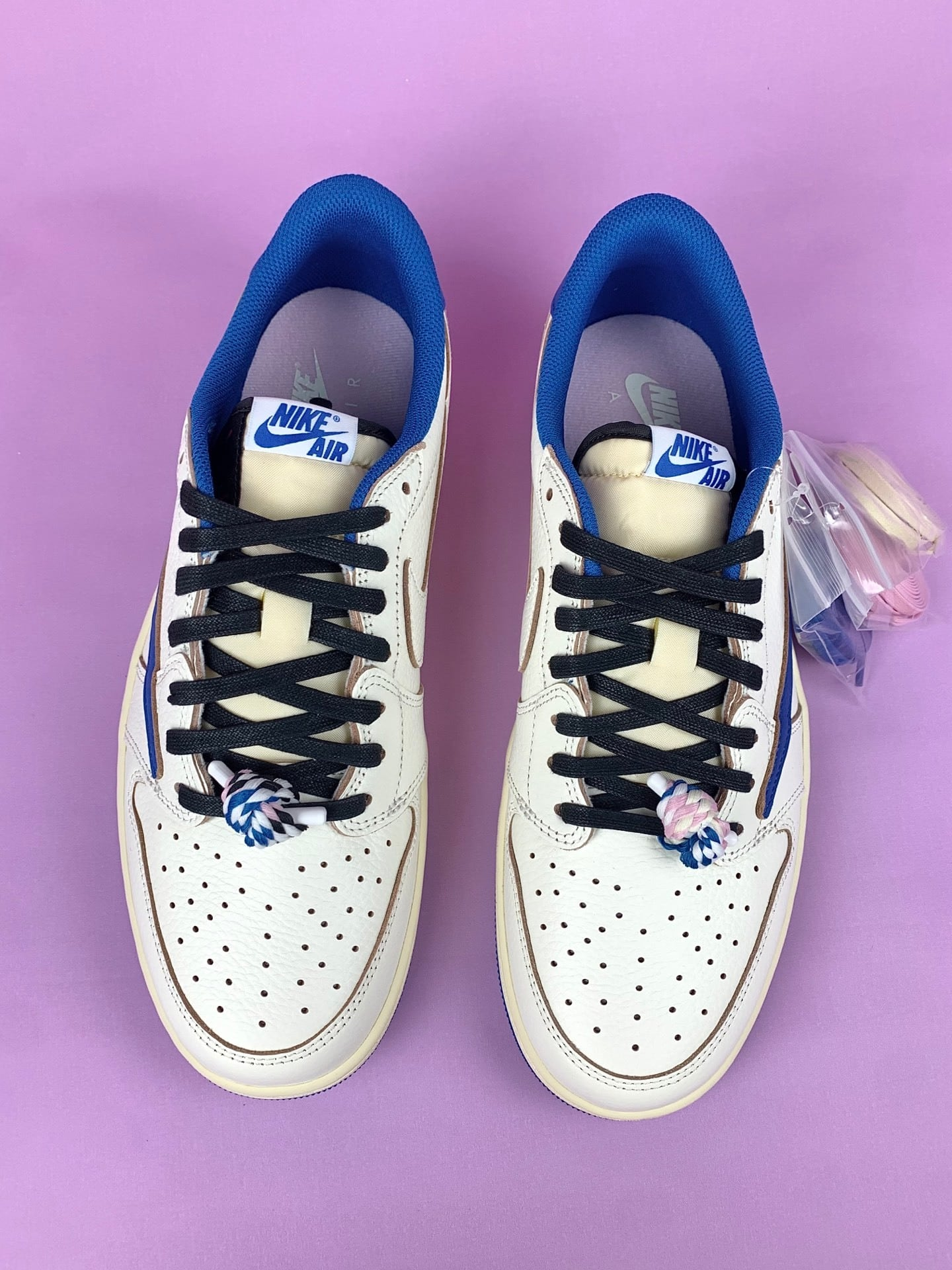 [Copy]【LJR】 TRAVIS SCOTT x NIKE AIR JORDAN 1 RETRO HIGH OG TS SP "SAILIDARK MOCHA"LJR(CD4487-100)