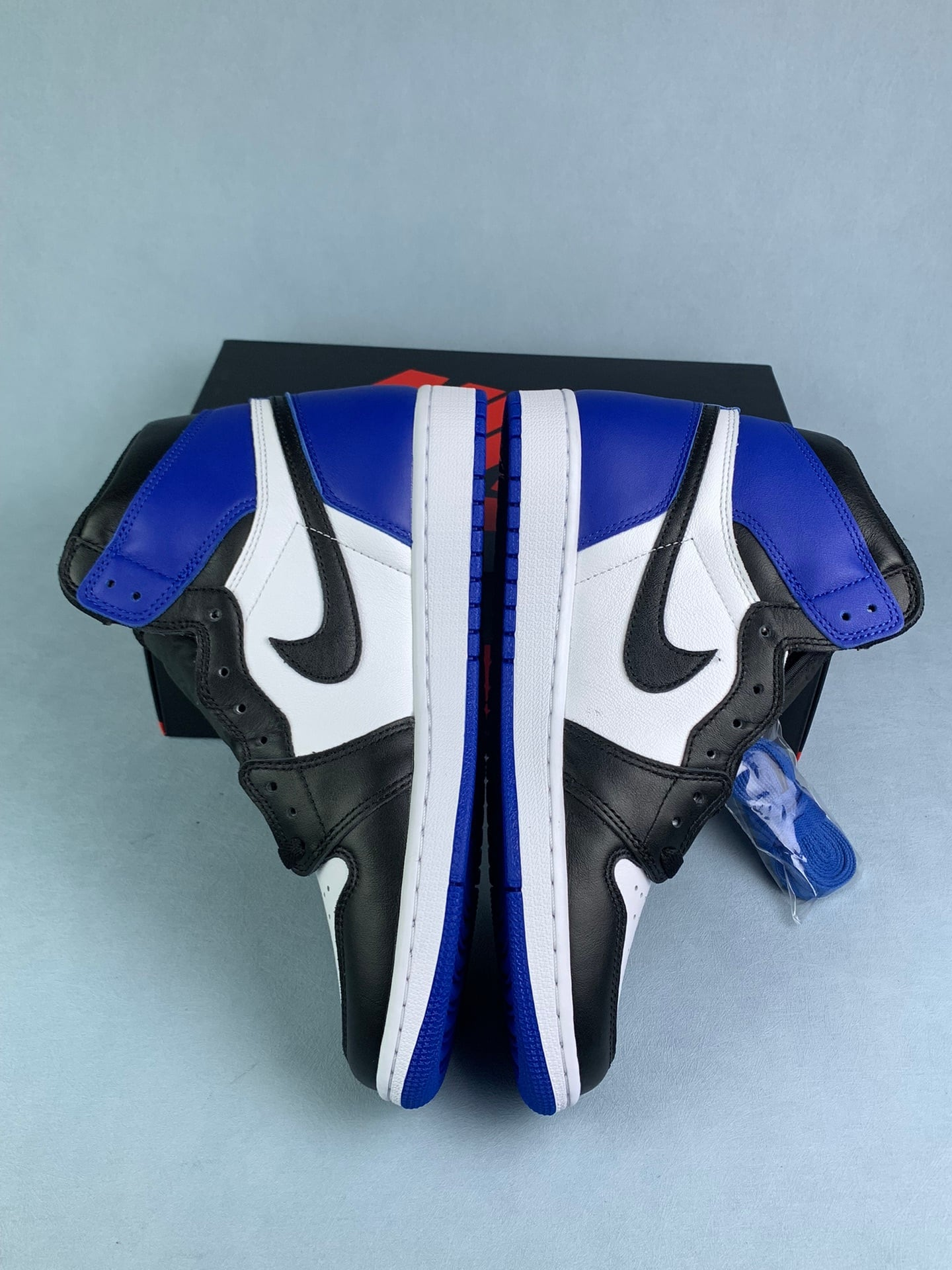 【LJR】 Fragment design × Nike Air Jordan 1 Retro High OG "Black/Sport Royal/White"