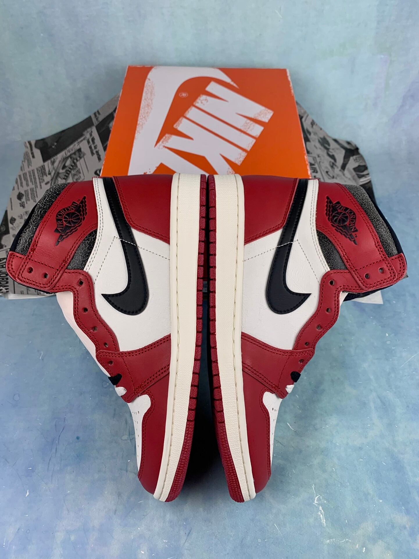 【LJR】Nike Air Jordan 1 High OG "Lost & Found/Chicago"LJR（DZ5485-612）