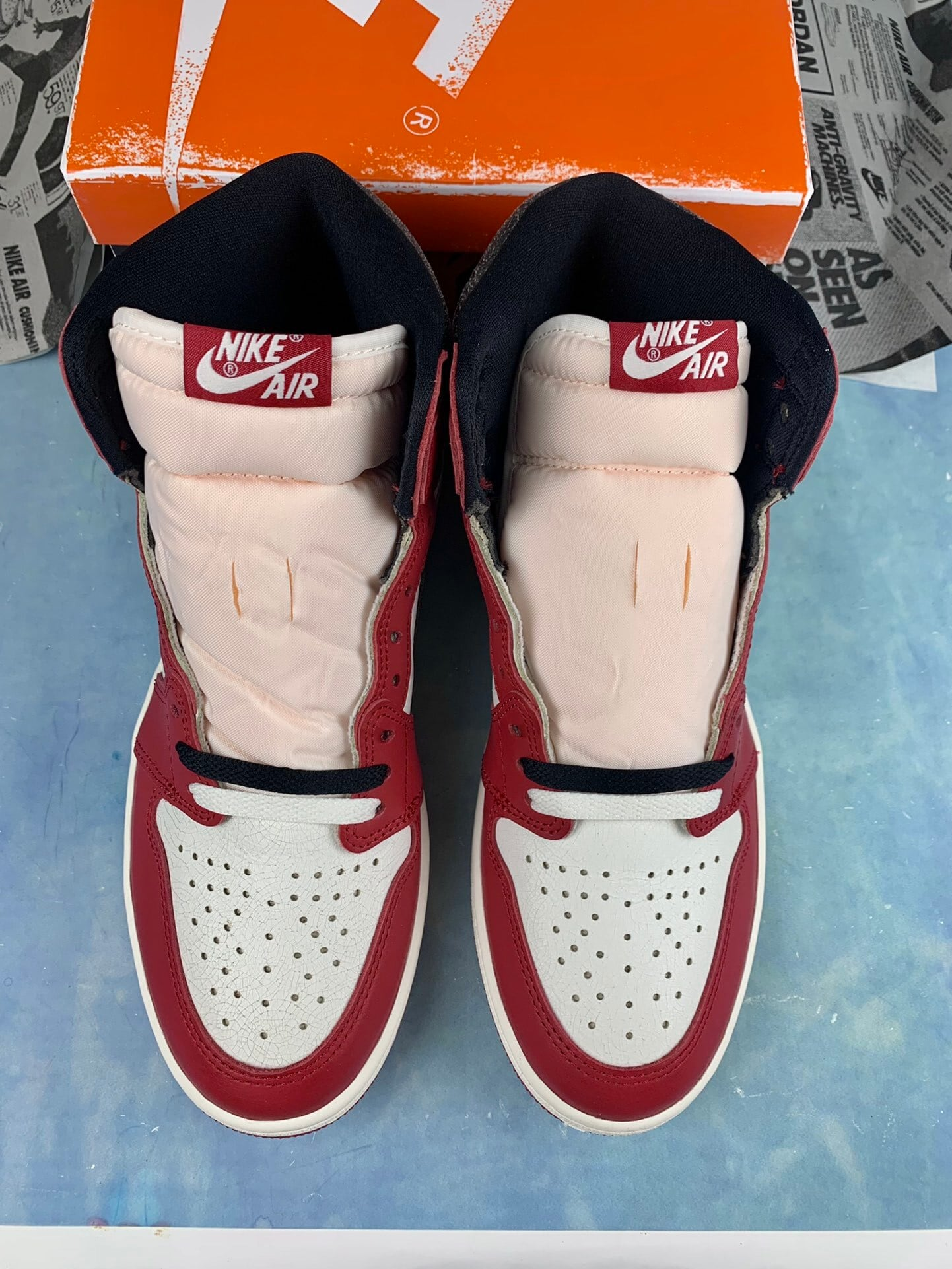 【LJR】Nike Air Jordan 1 High OG "Lost & Found/Chicago"LJR（DZ5485-612）