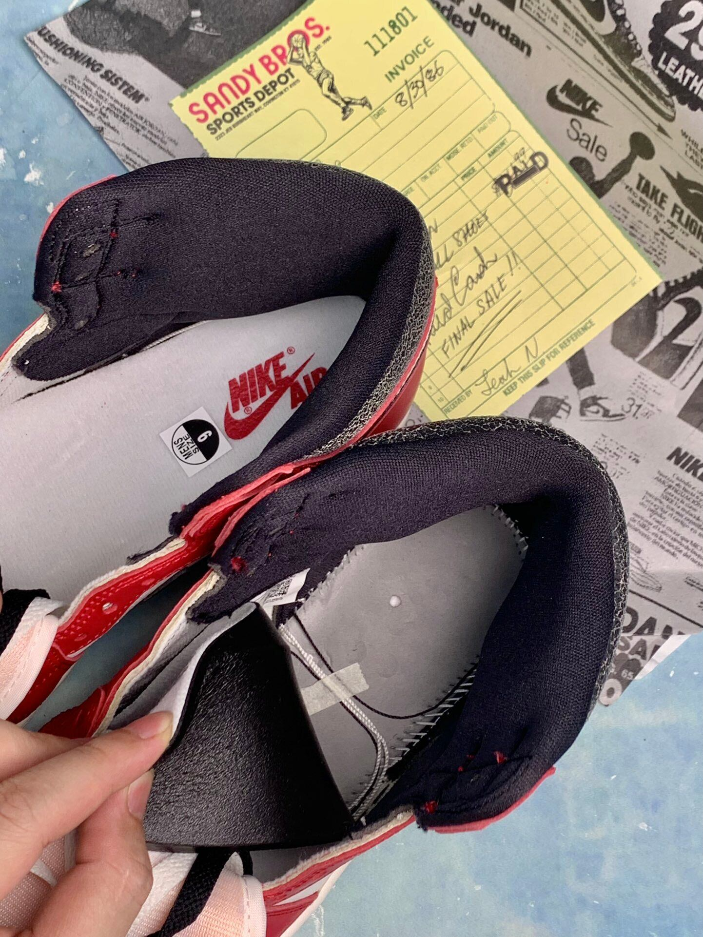 【LJR】Nike Air Jordan 1 High OG "Lost & Found/Chicago"LJR（DZ5485-612）