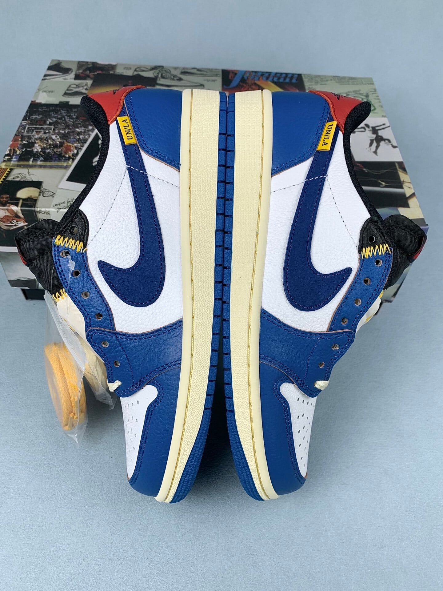 【LJR】 Air Jordan 1 Low OG x Union LA "Summit White"