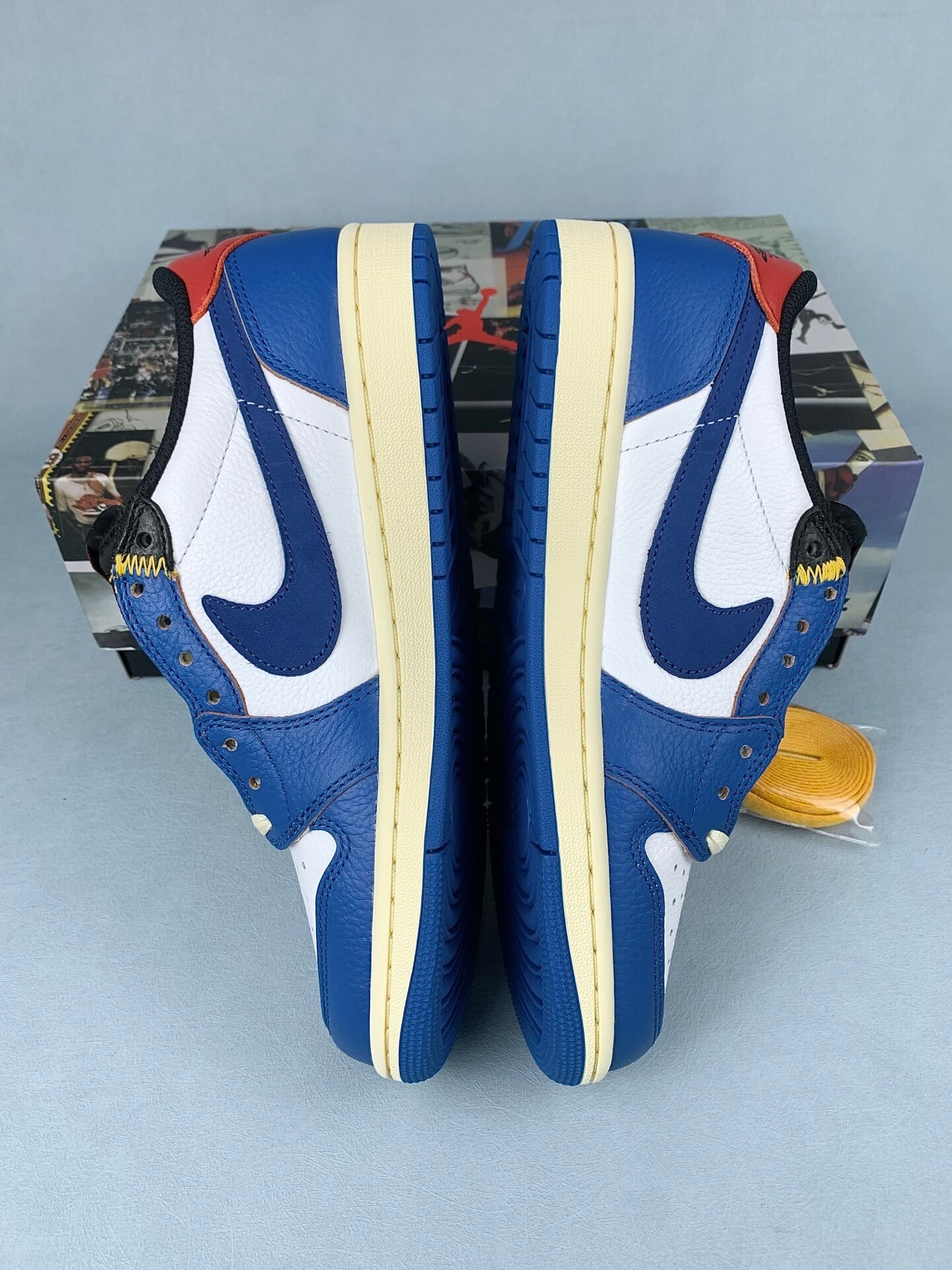 【LJR】 Air Jordan 1 Low OG x Union LA "Summit White"
