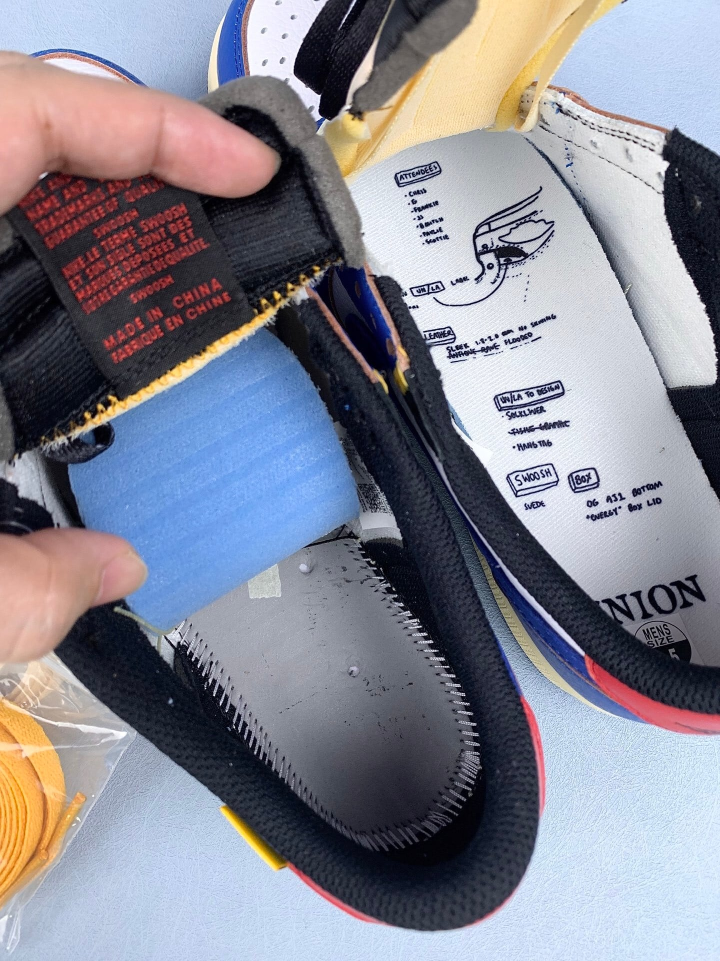 【LJR】 Air Jordan 1 Low OG x Union LA "Summit White"