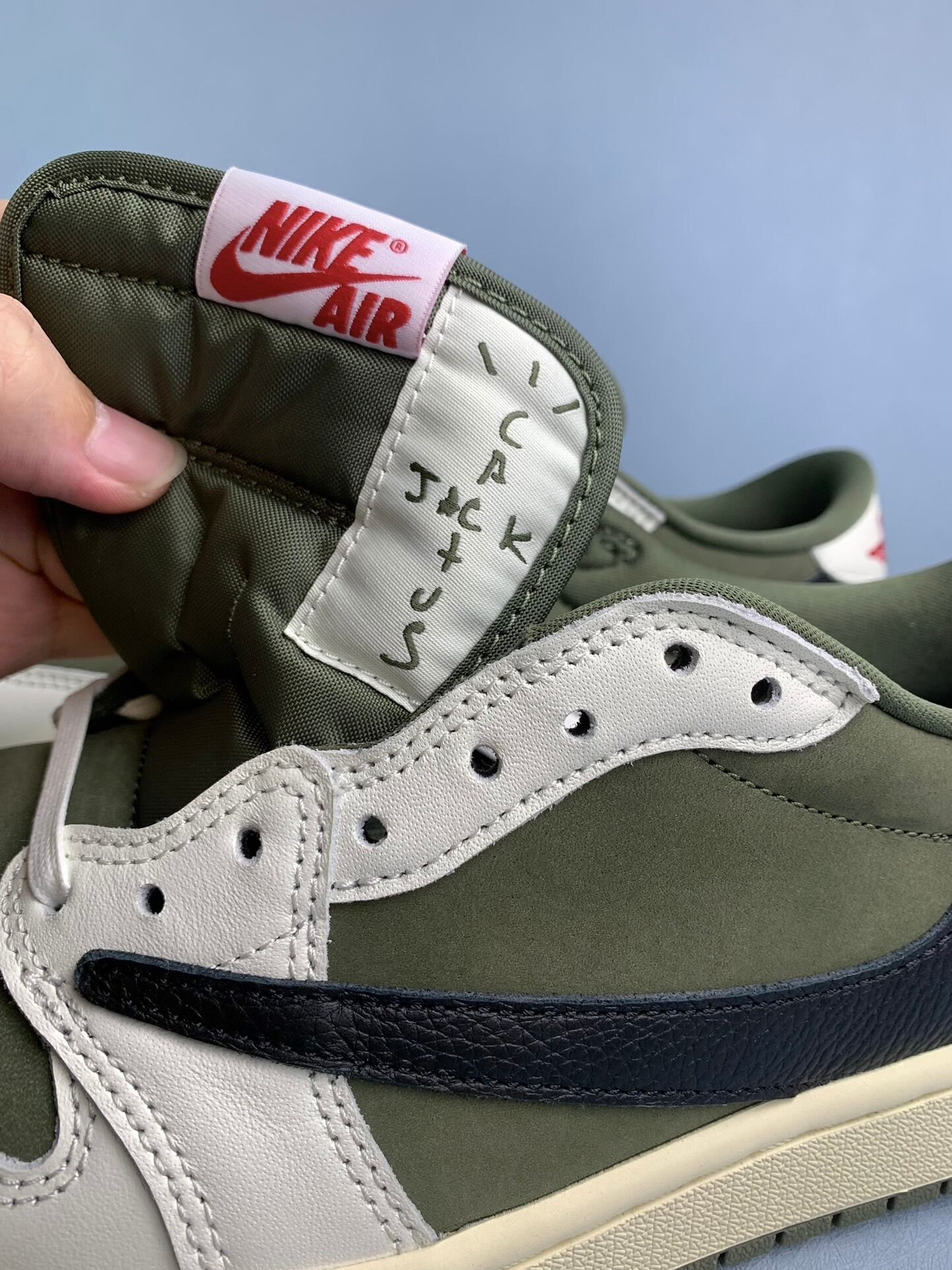 【LJR】Travis Scott x Nike Air Jordan 1 Low OG “MEDIUM OLIVE”