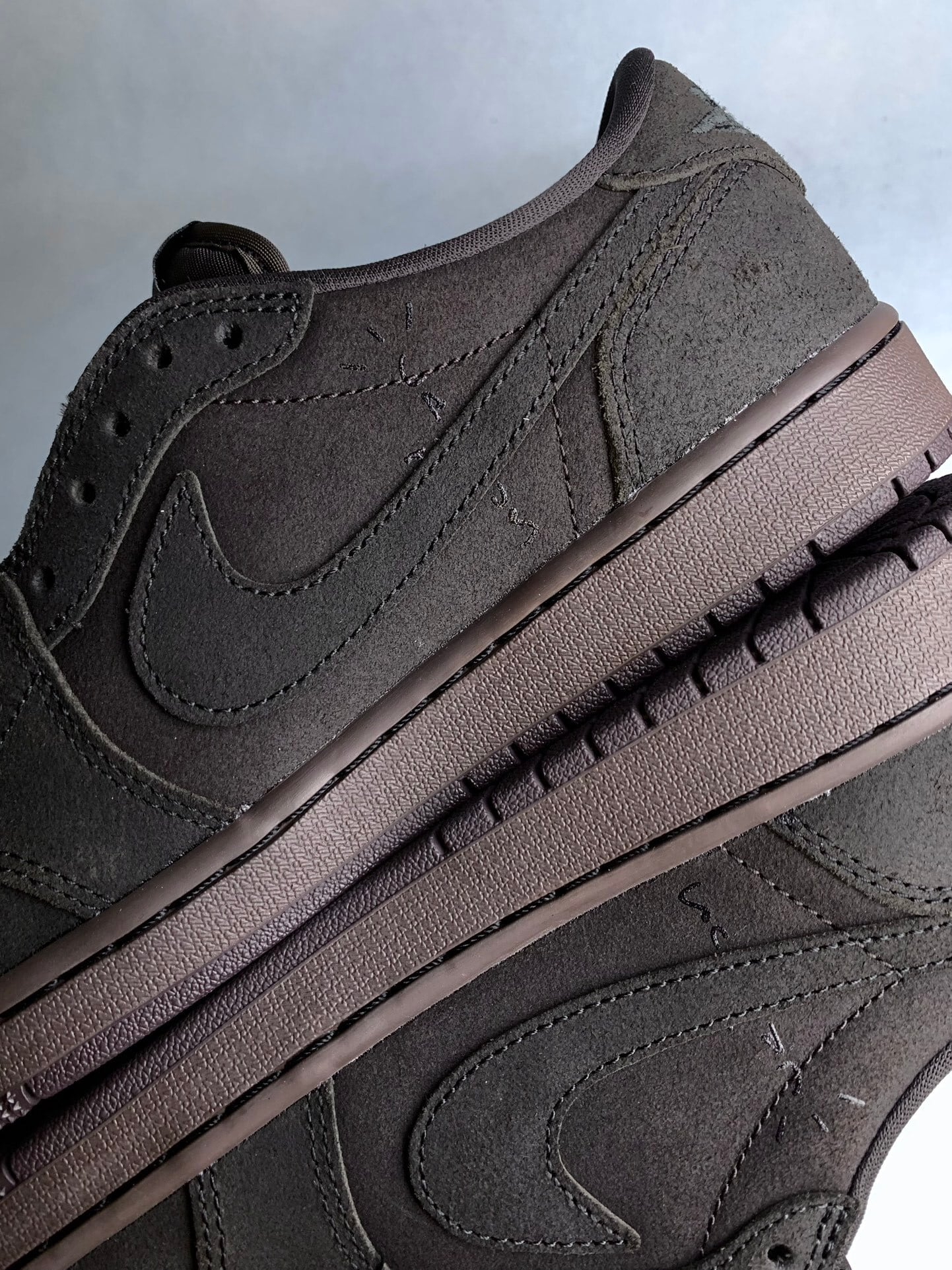 【LJR】Travis Scott × Nike Air Jordan 1 Low OG SP "Velvet Brown" 【LJR】(DM7866-202)