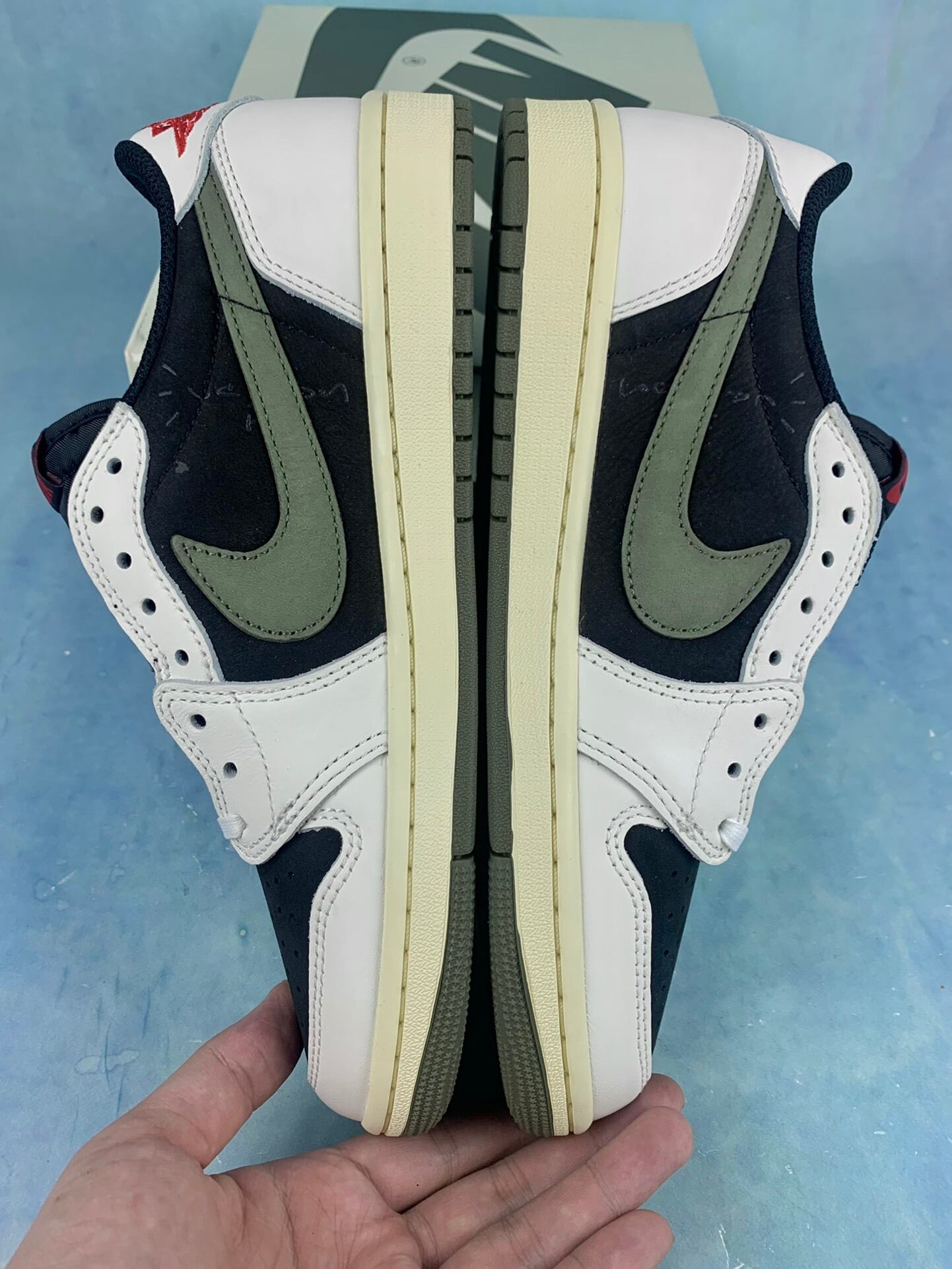 【LJR】Travis Scott × Nike WMNS Air Jordan 1 Low OG “Medium Olive”