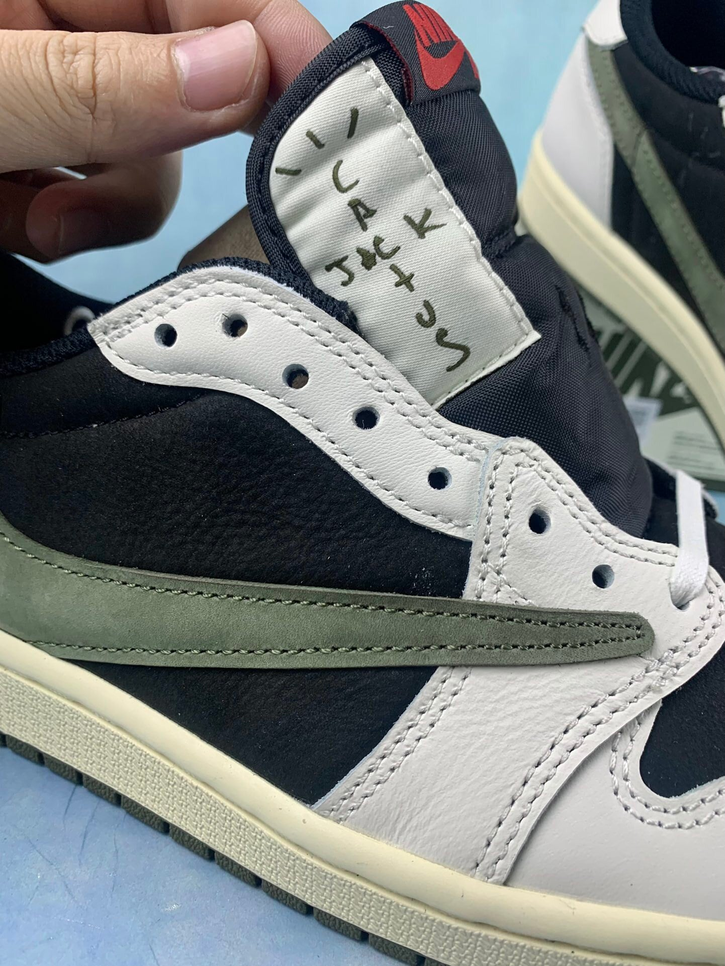 【LJR】Travis Scott × Nike WMNS Air Jordan 1 Low OG “Medium Olive”