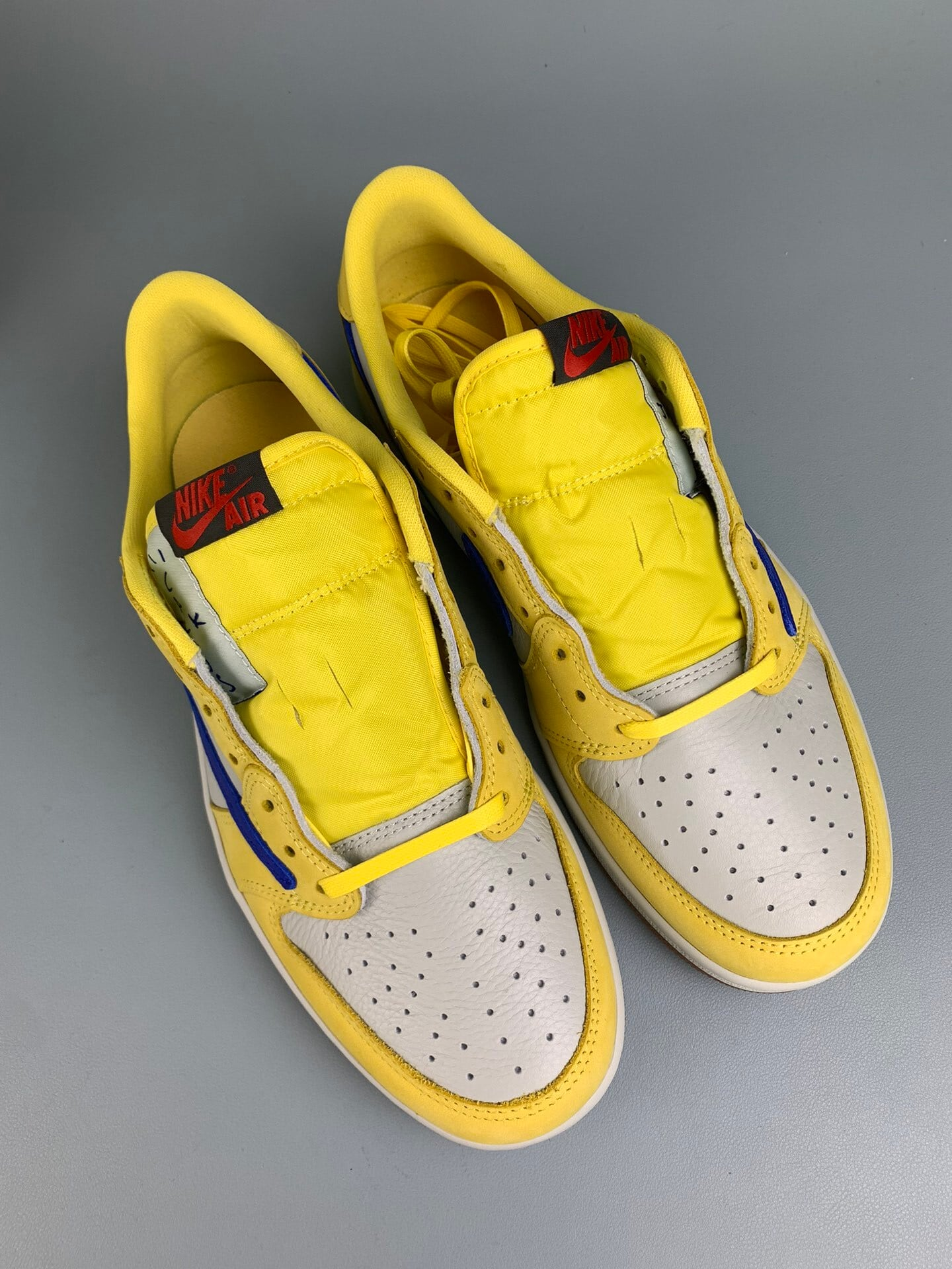 【LJR】Travis Scott x Nike Air Jordan 1 Low OG “Canary”