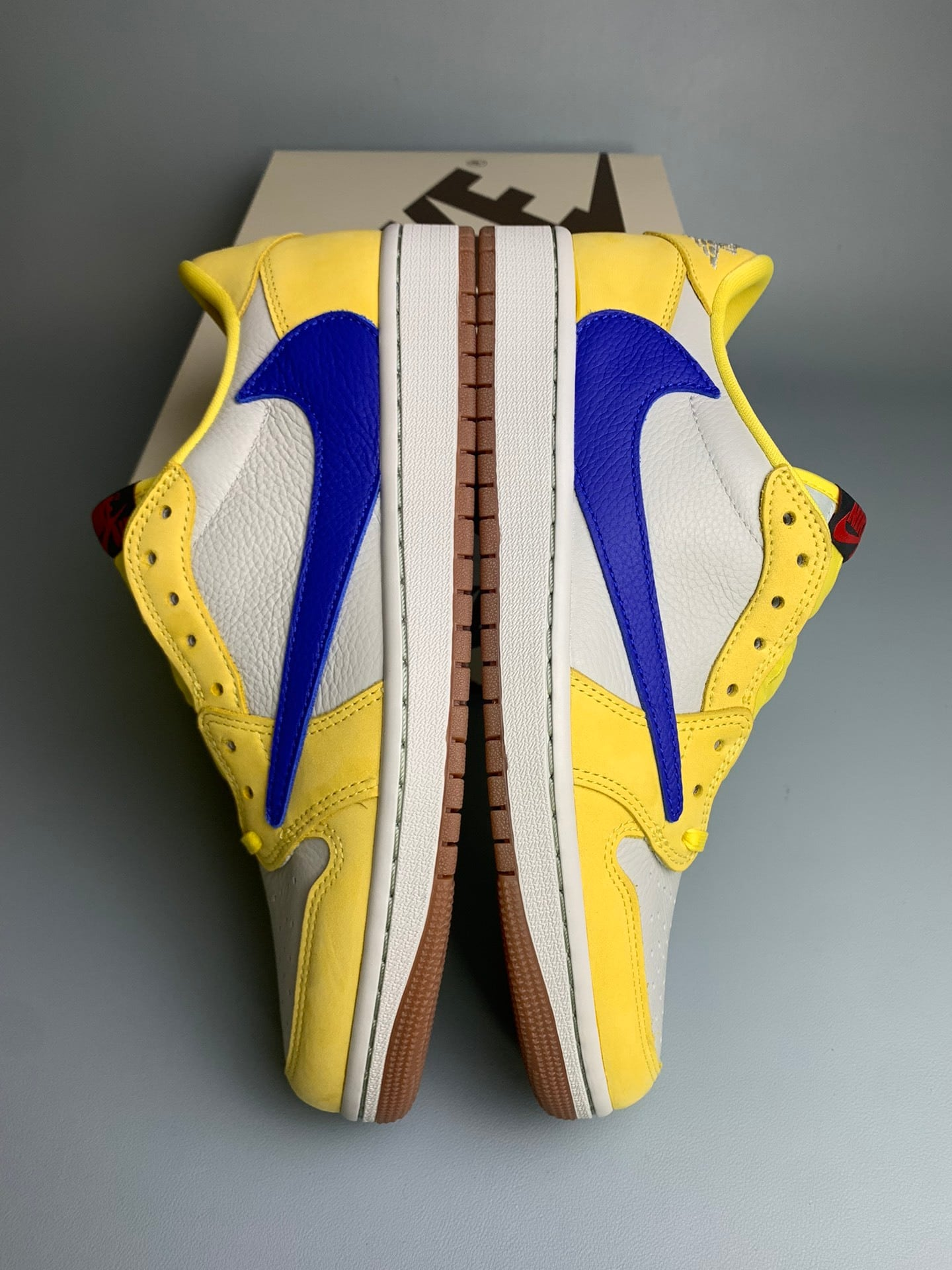【LJR】Travis Scott x Nike Air Jordan 1 Low OG “Canary”
