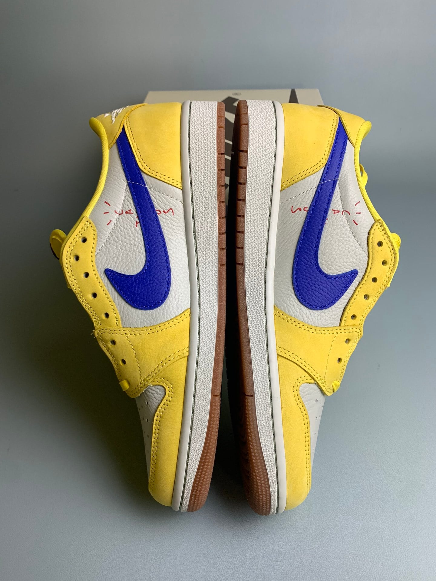 【LJR】Travis Scott x Nike Air Jordan 1 Low OG “Canary”