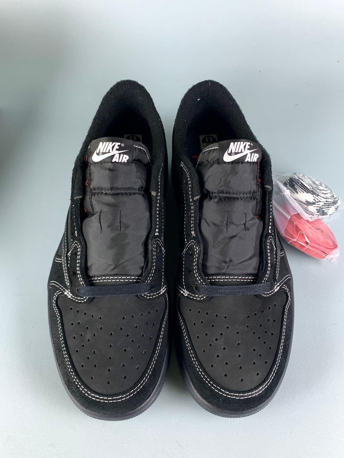 【LJR】 TRAVIS SCOTT x NIKE AIR JORDAN 1 LOW OG SP "BLACK PHANTOM"
