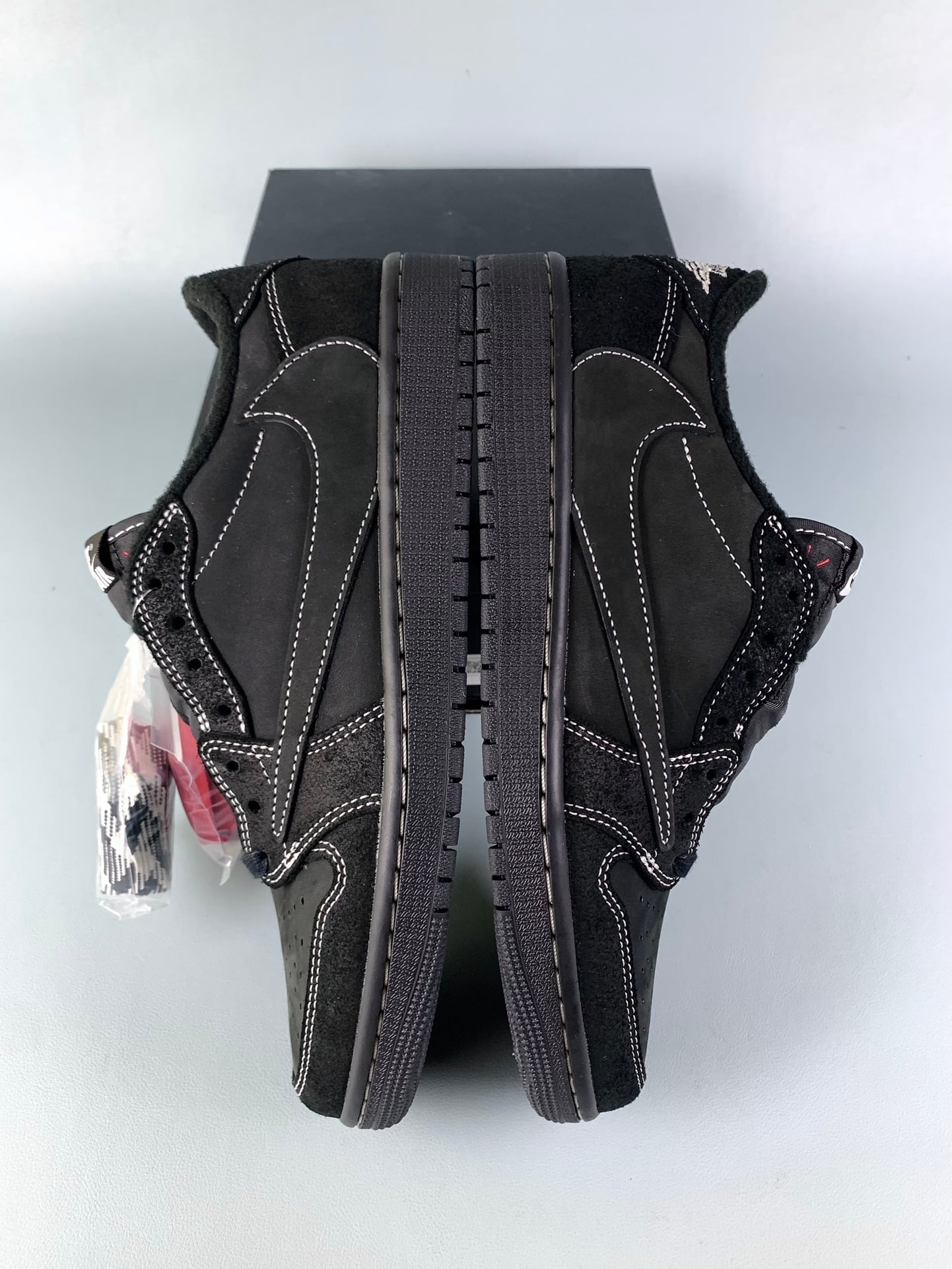 【LJR】 TRAVIS SCOTT x NIKE AIR JORDAN 1 LOW OG SP "BLACK PHANTOM"