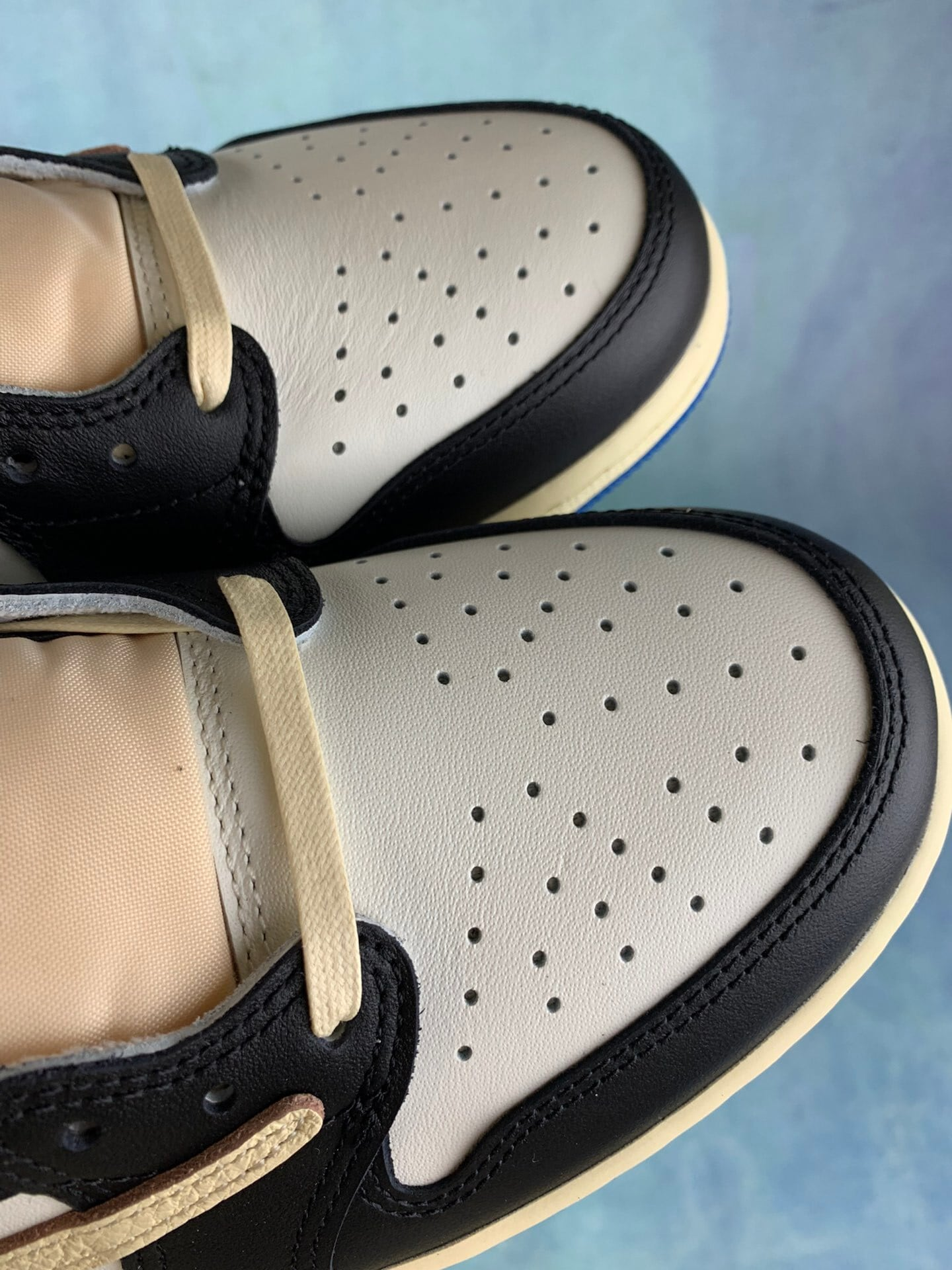 【LJR】Travis Scott × Fragment × Nike Air Jordan 1 Low OG SP "Military Blue"