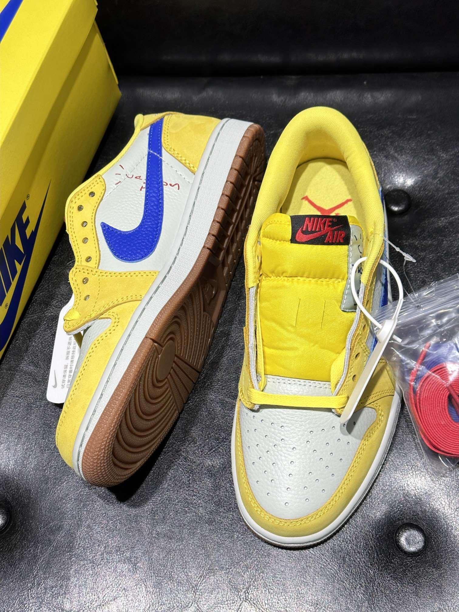 Travis Scott x Nike Air Jordan 1 Low OG “Canary”