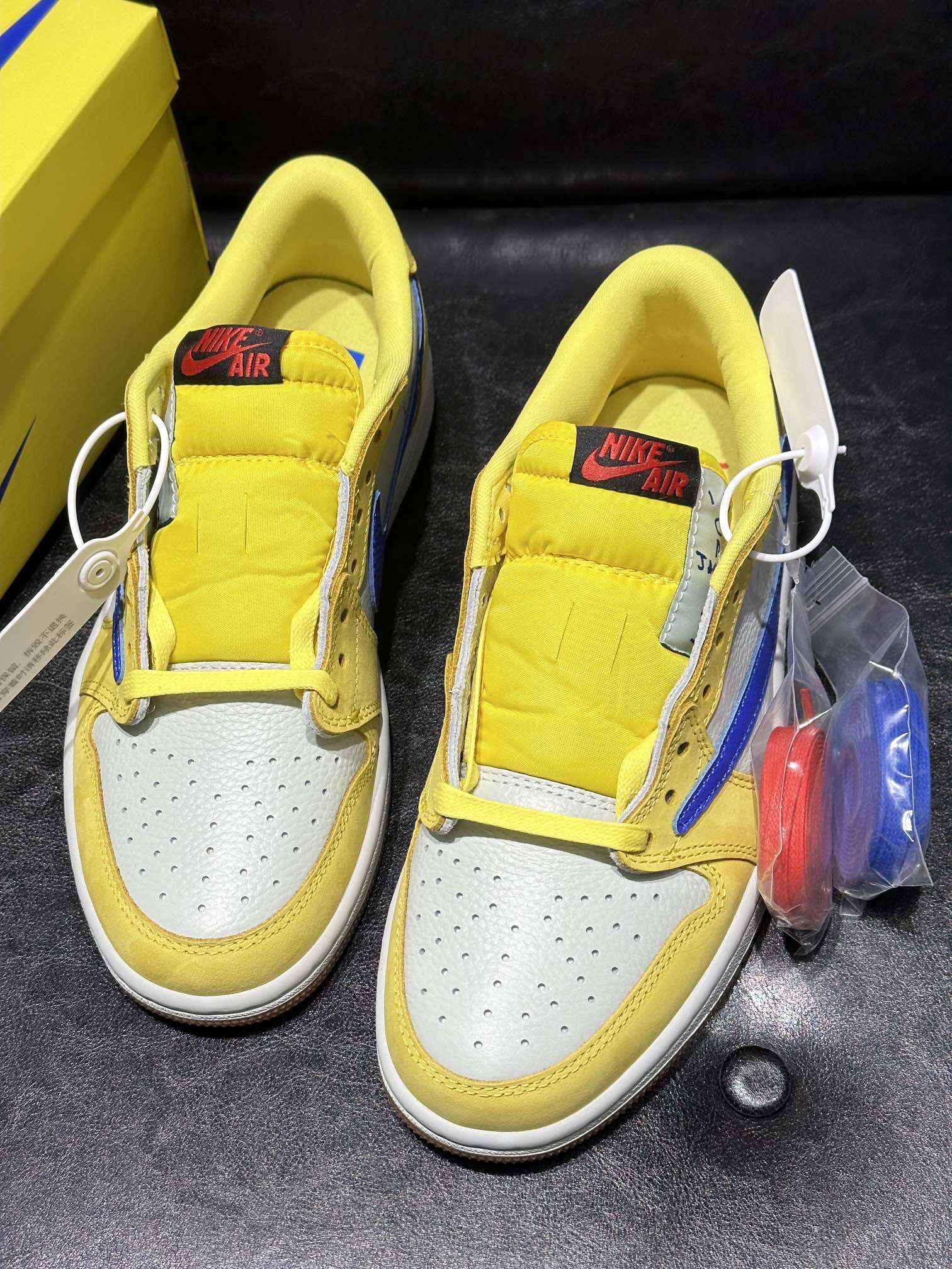 Travis Scott x Nike Air Jordan 1 Low OG “Canary”