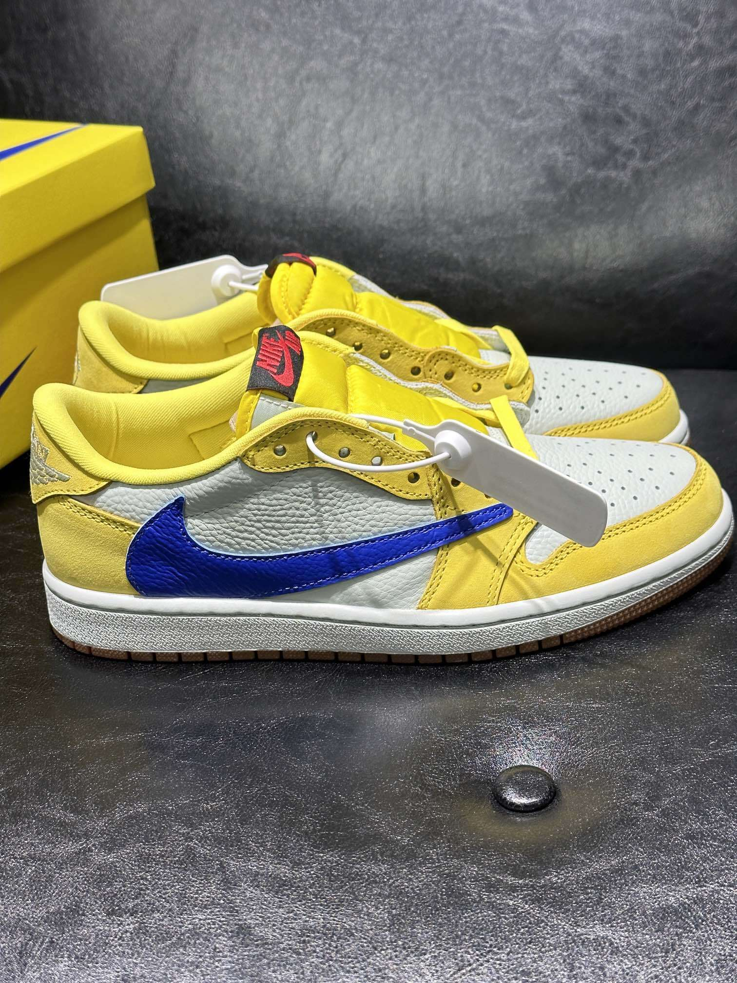 Travis Scott x Nike Air Jordan 1 Low OG “Canary”