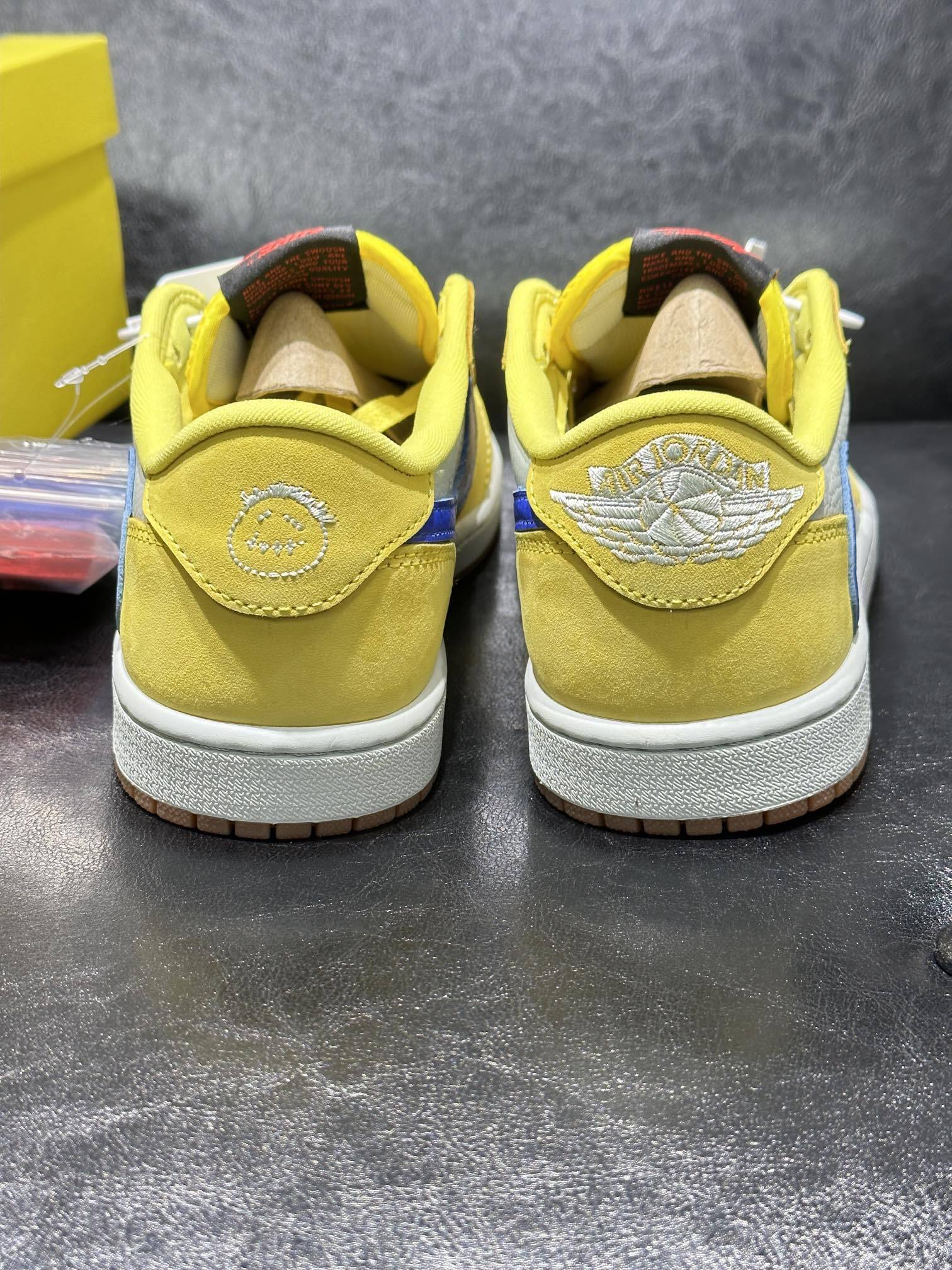 Travis Scott x Nike Air Jordan 1 Low OG “Canary”
