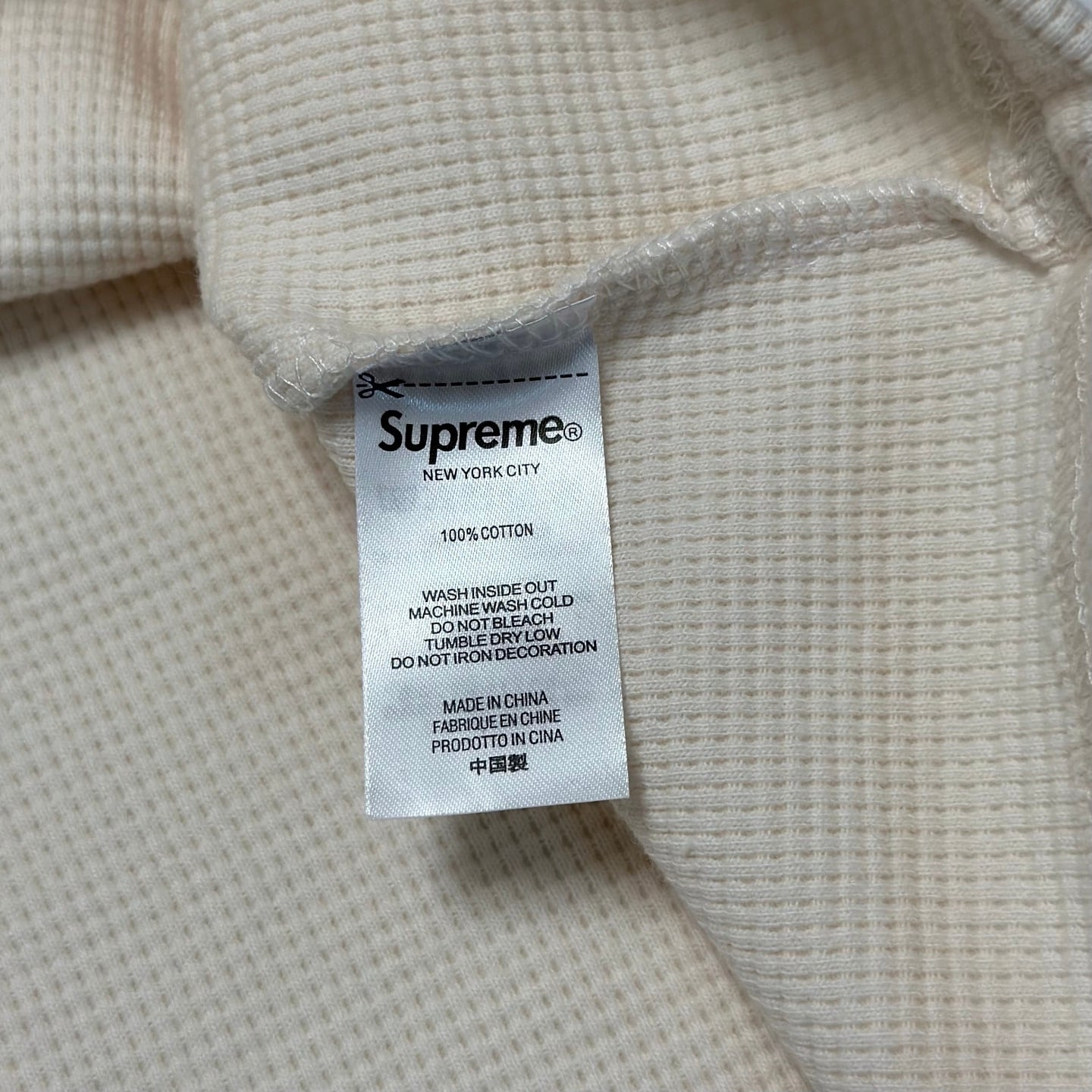 Supreme x Dickies Thermal T-shirt