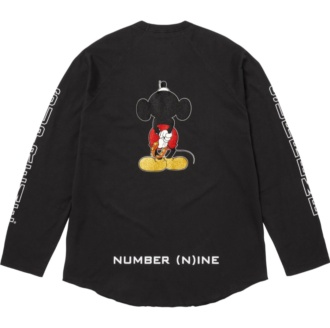Supreme Number (N)ine Mickey Mouse Raglan L/S Top