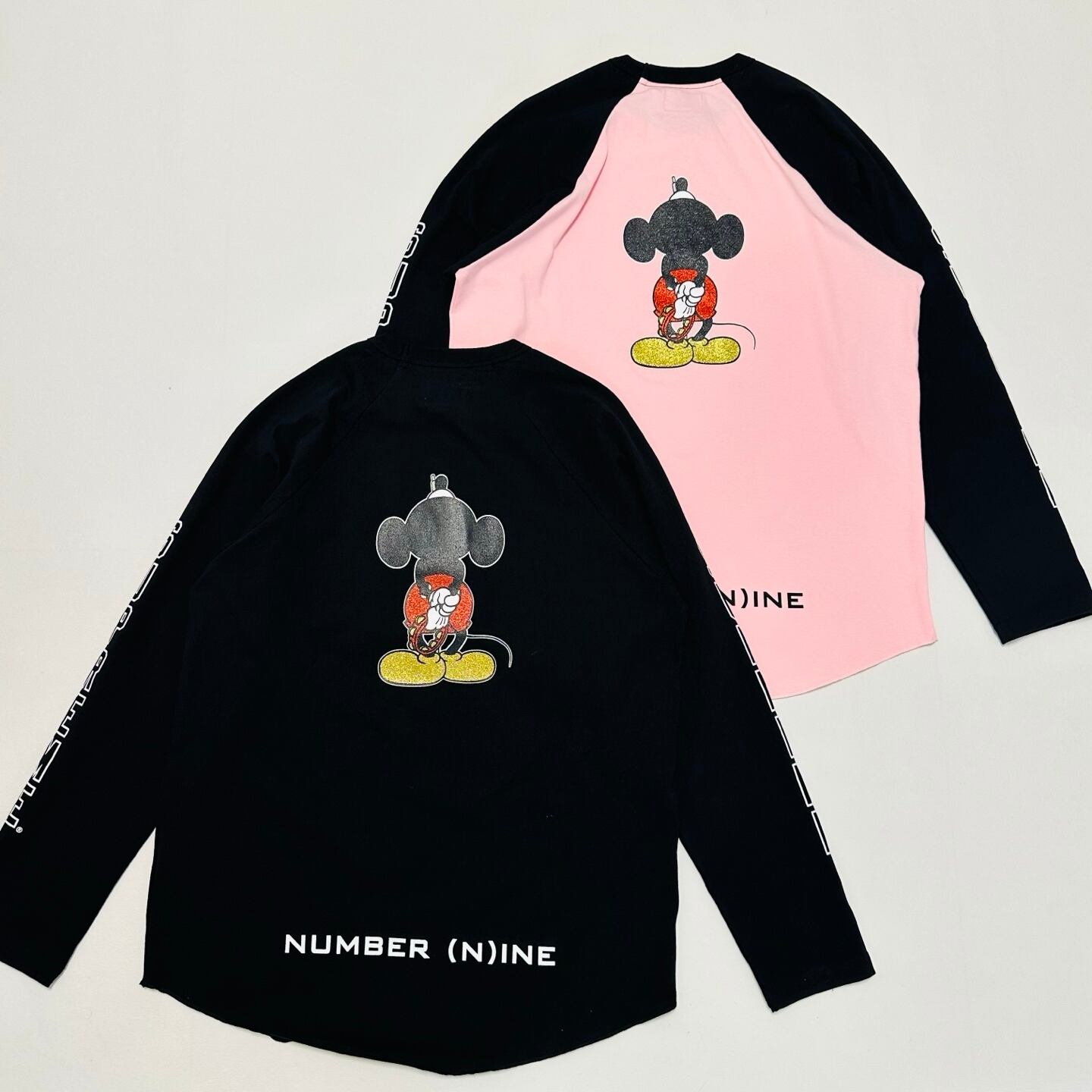 Supreme Number (N)ine Mickey Mouse Raglan L/S Top