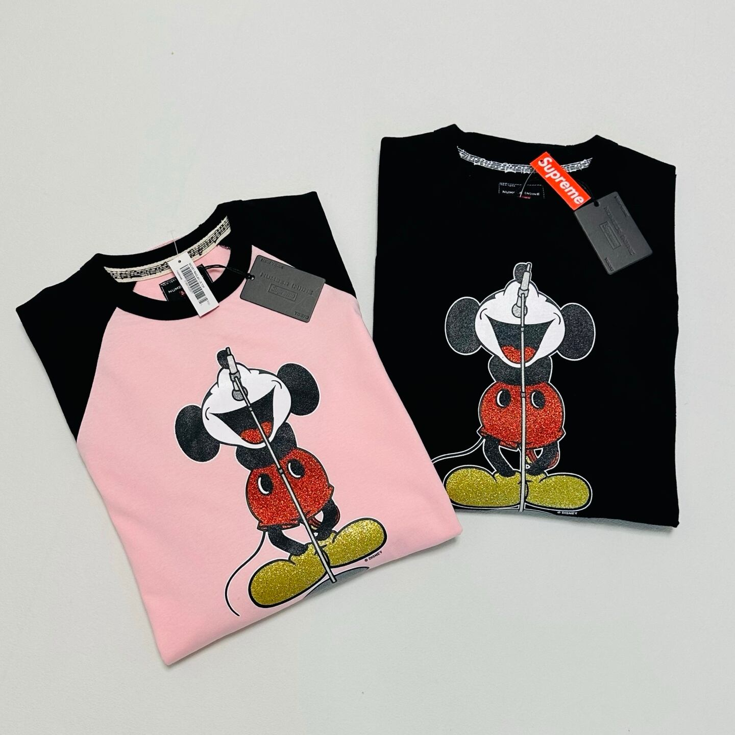 Supreme Number (N)ine Mickey Mouse Raglan L/S Top